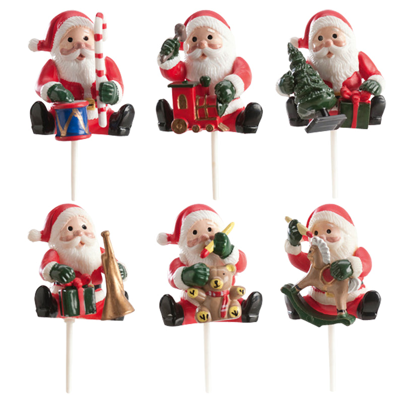 ALEGRE PAPA NOEL 5,5-6CM PLASTICO