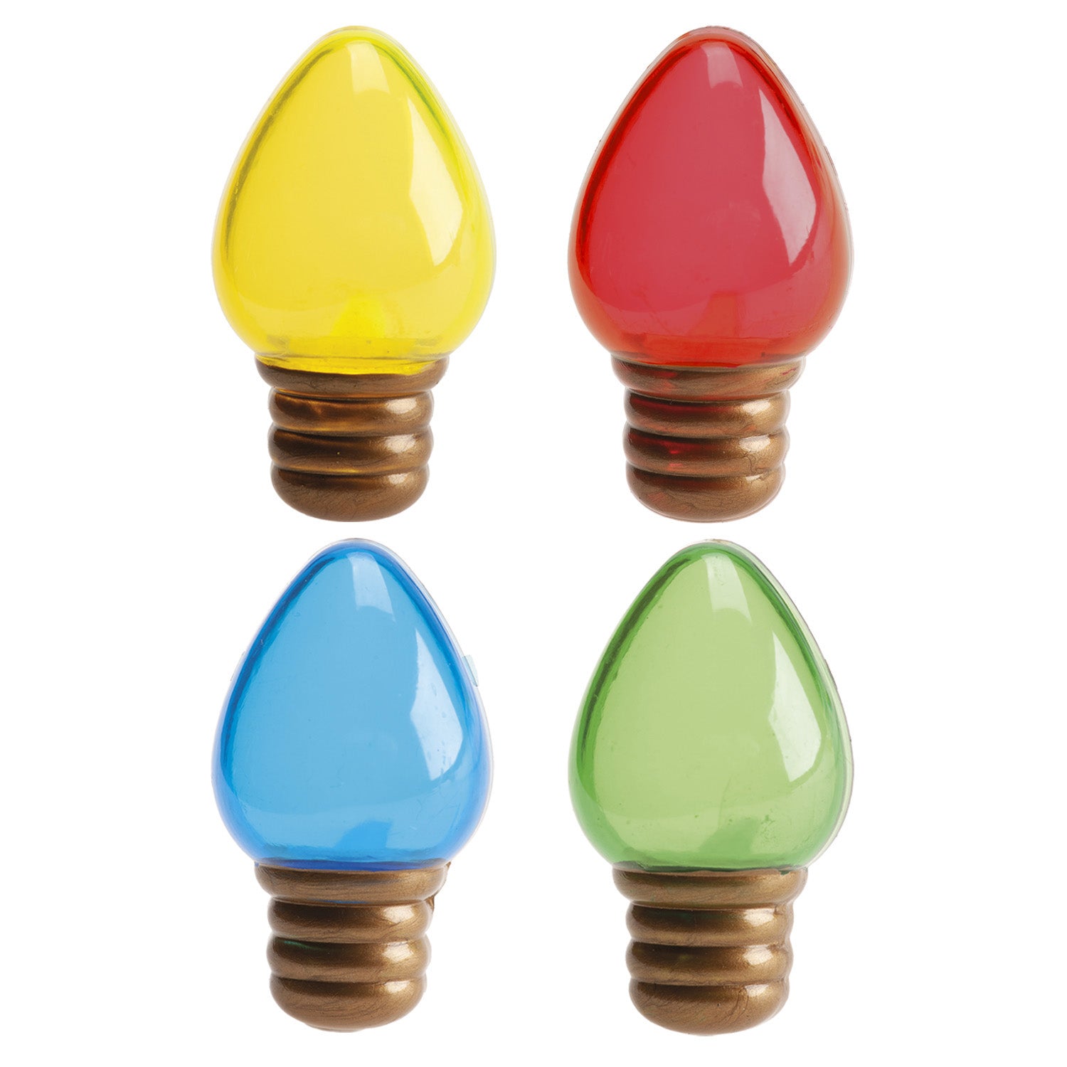 DECORACIÓN LUCES DE NAVIDAD DE PLÁSTICO 4,5CM
