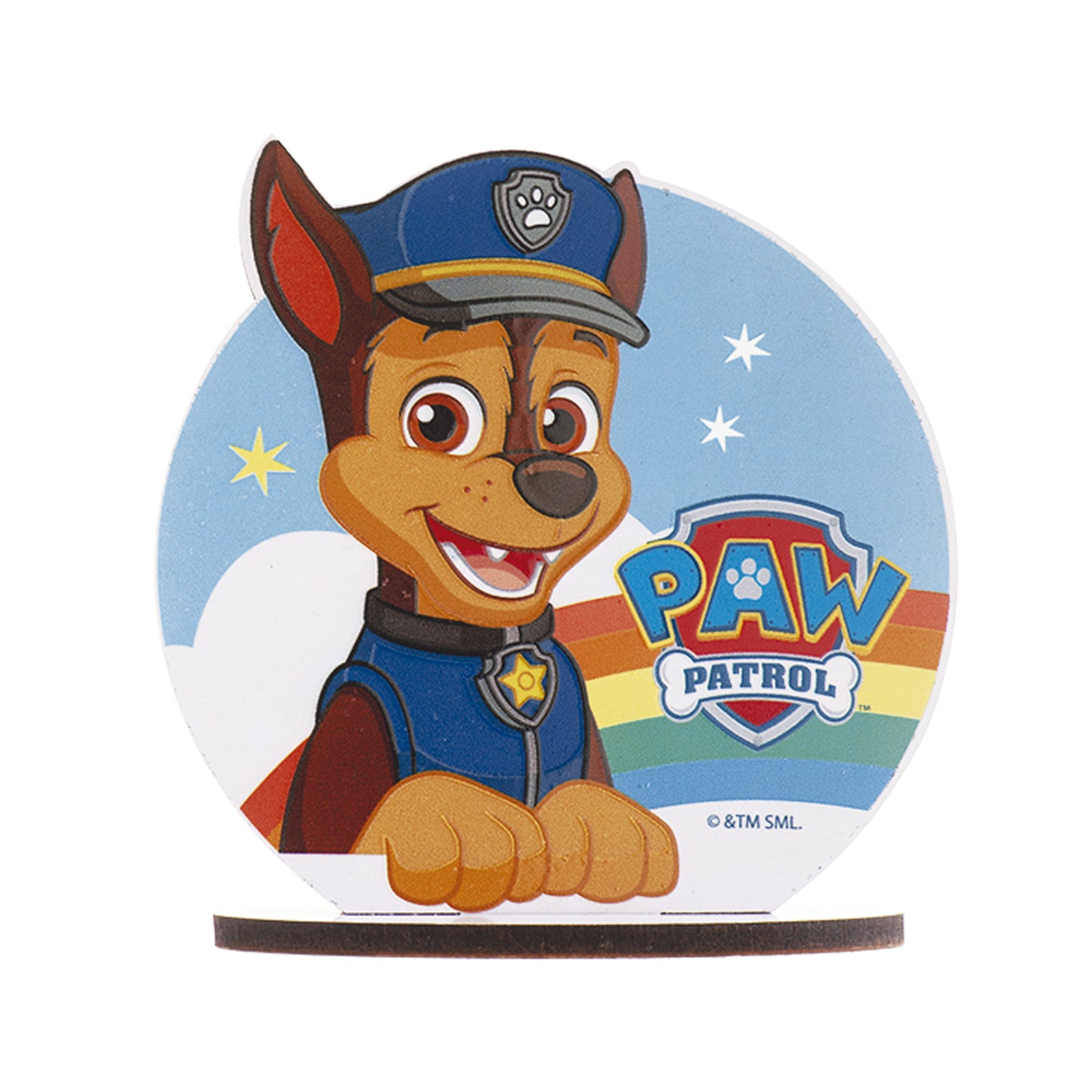CAKE TOPPER CHASE PAT'PATROUILLE 12X12,5CM