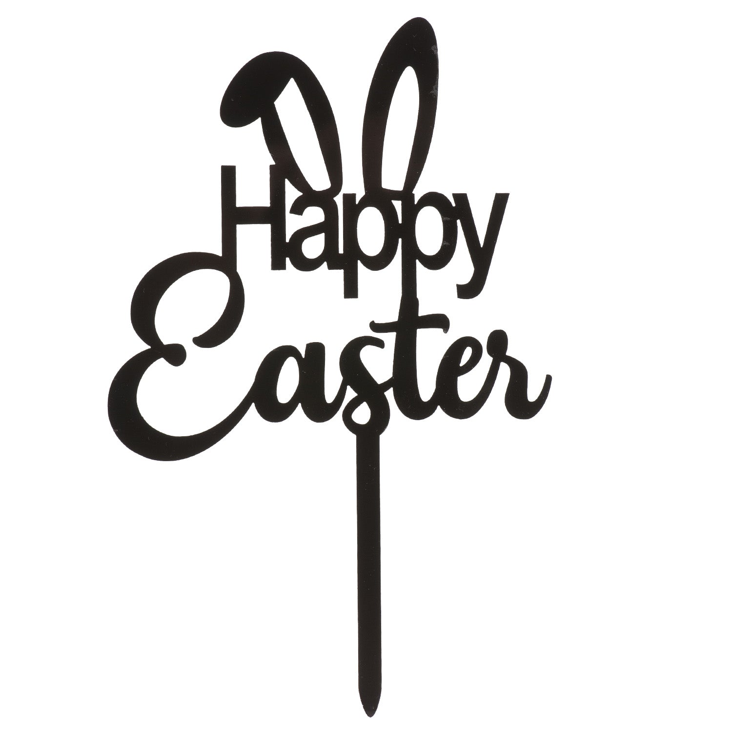 CAKE TOPPER HAPPY EASTER 16.5X10.5CM