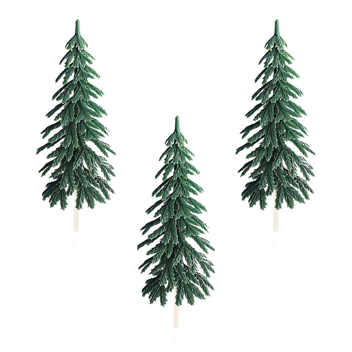 CAKE TOPPER FIGURA PLASTICO PINO VERDE 8,5CM 72UDS