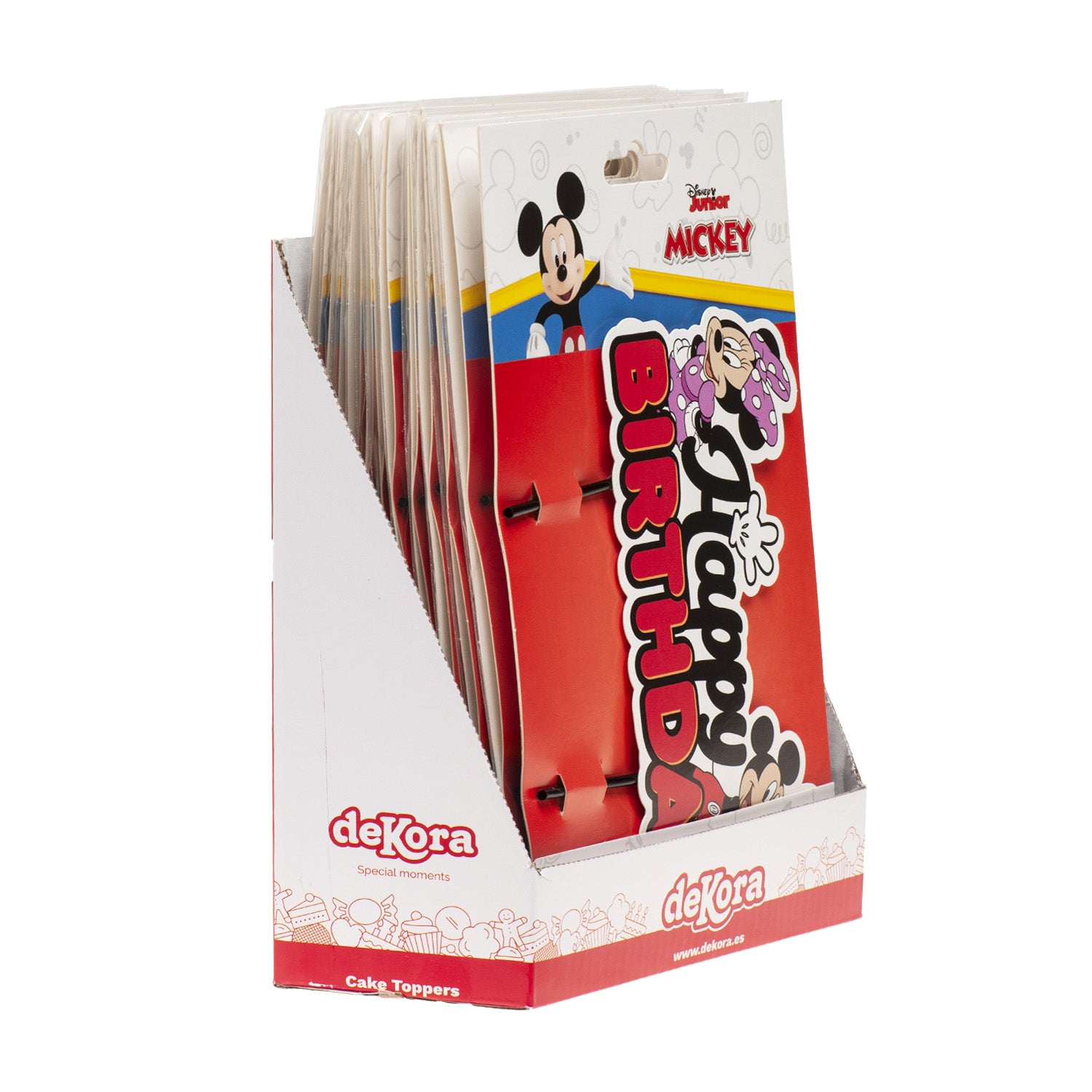 CAKE TOPPERS PAPER  MICKEY & MINNIE 17.5X15CM