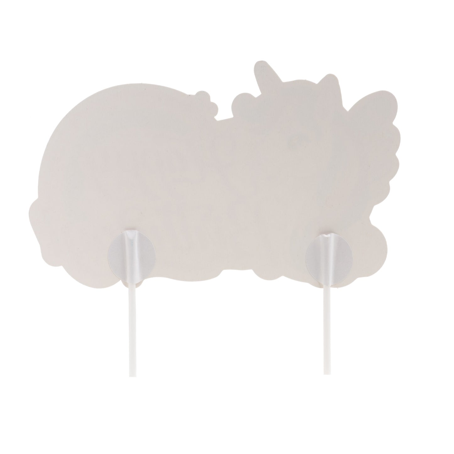 CAKE TOPPER PAPER UNICORN 17.5X15CM