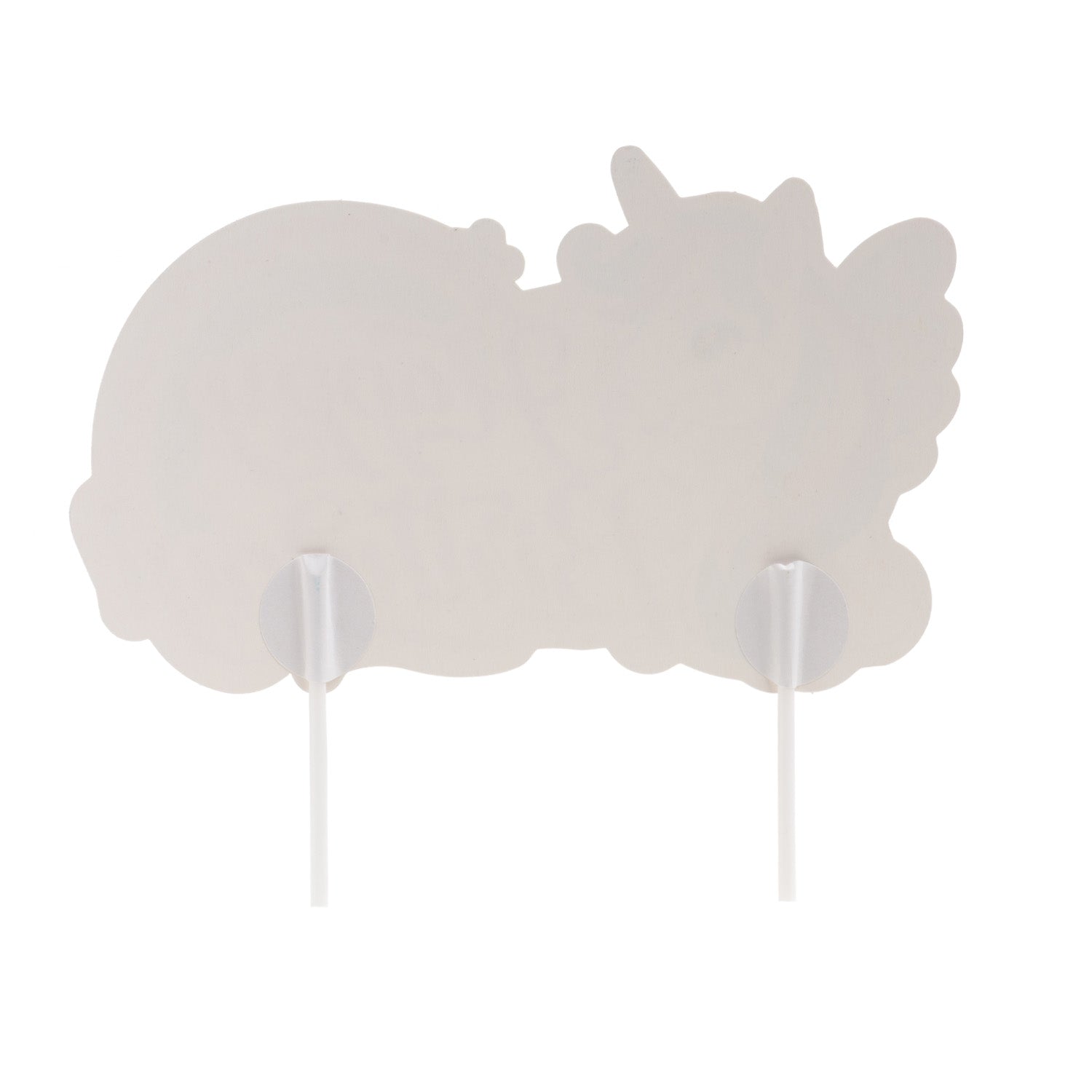 CAKE TOPPER PAPEL UNICORNIO 17.5X15CM