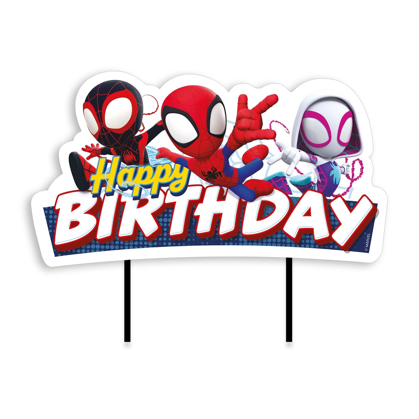 CAKE TOPPER PAPEL SPIDEY 17,5X15CM