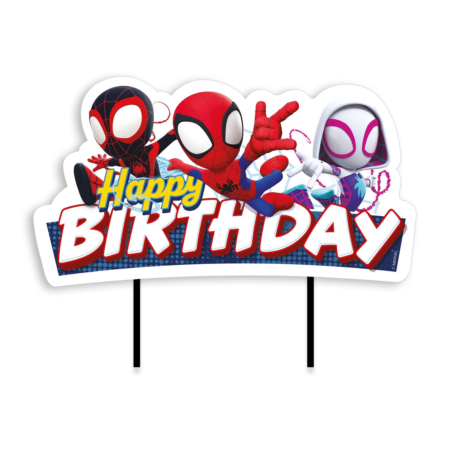 CAKE TOPPER PAPEL SPIDEY 17,5X15CM