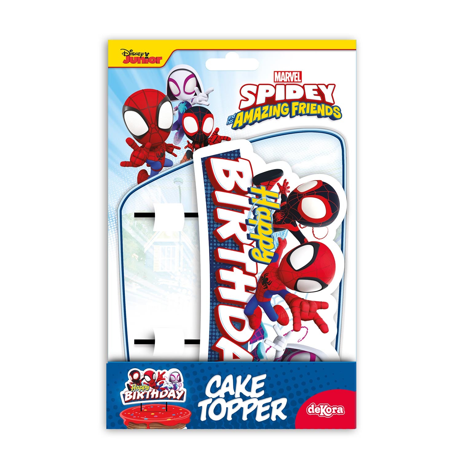 CAKE TOPPER PAPEL SPIDEY 17,5X15CM