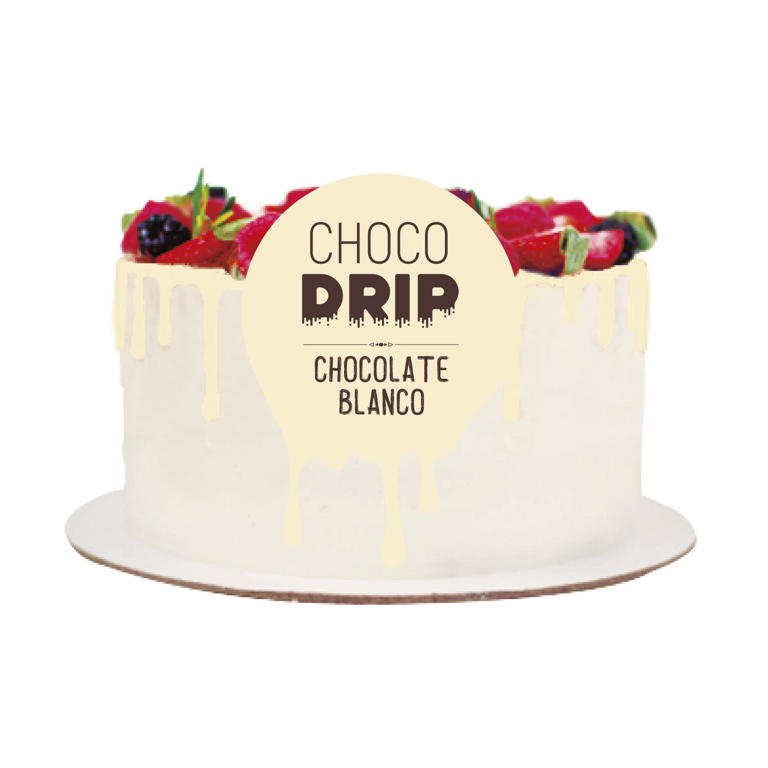 CHOCO DRIP WHITE CHOCOLATE 180 GR