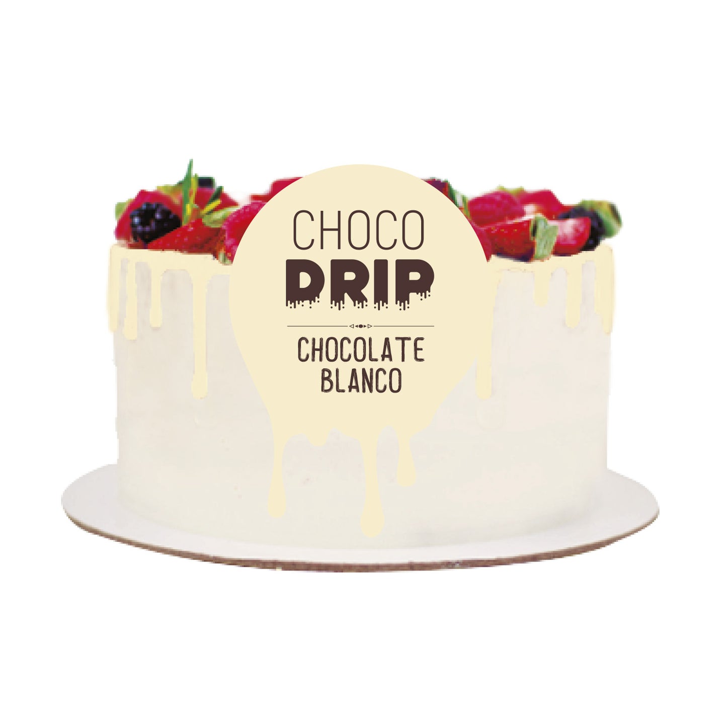 CHOCO DRIP WHITE CHOCOLATE 180 GR