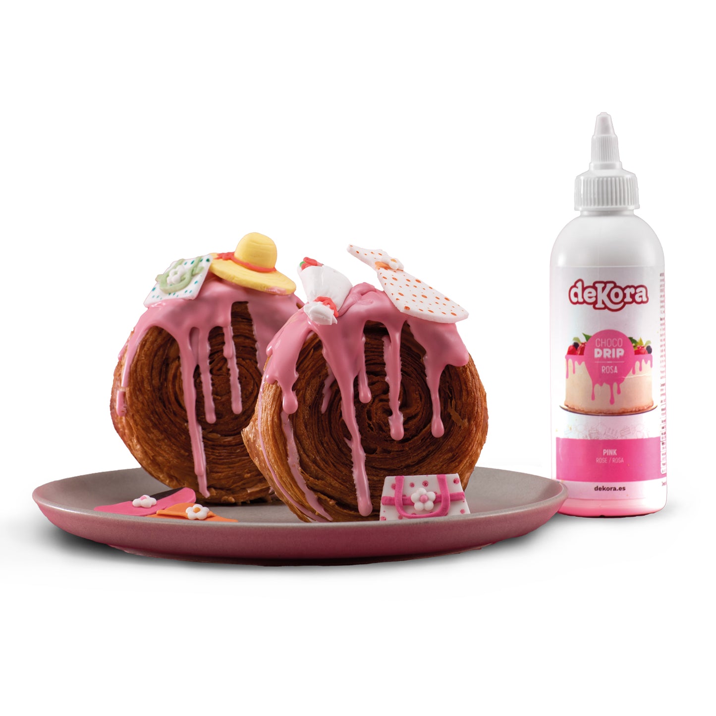 CHOCO DRIP ROSE 180 GR