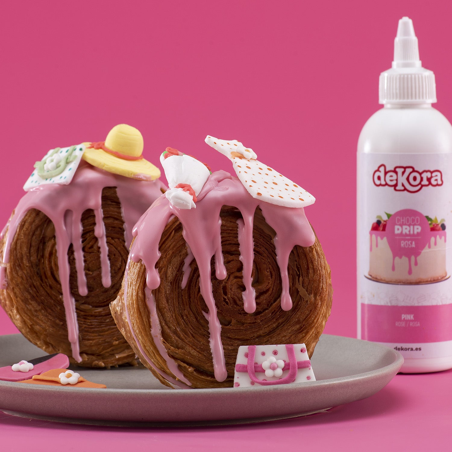CHOCO DRIP ROSE 180 GR
