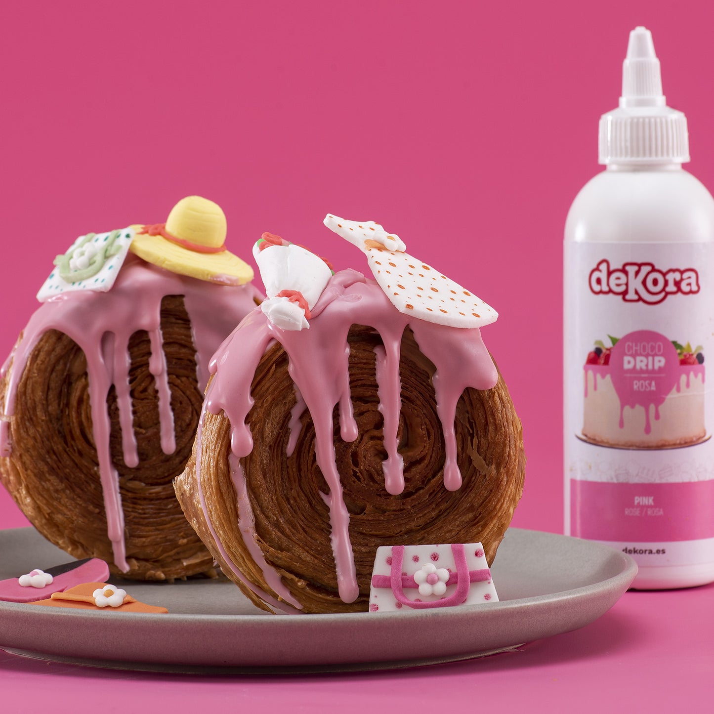 CHOCO DRIP ROSE 180 GR