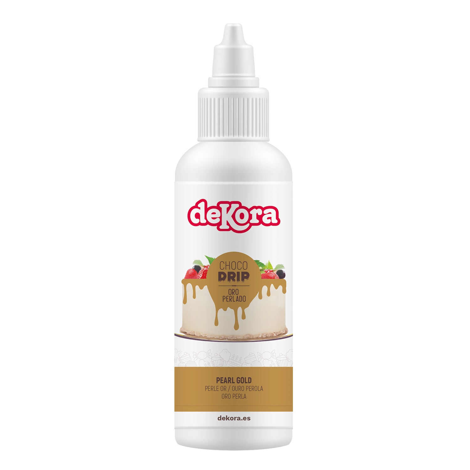 CHOCO DRIP PEARL GOLD 180G