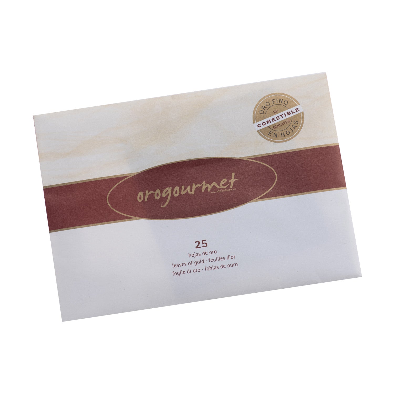 25 GOLD EDIBLE SHEETS 8X8 CM