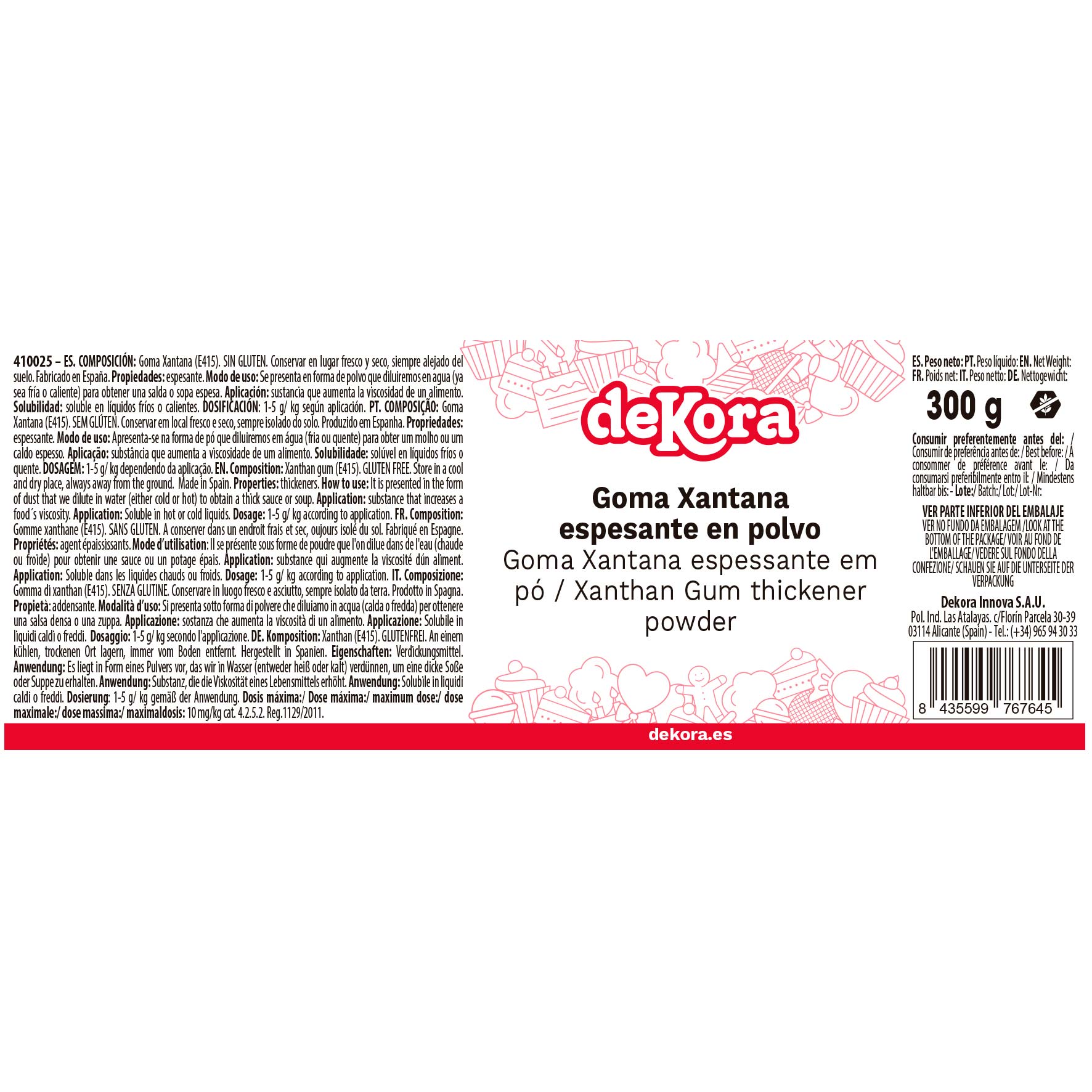 GOMME XANTHANE 300 GR