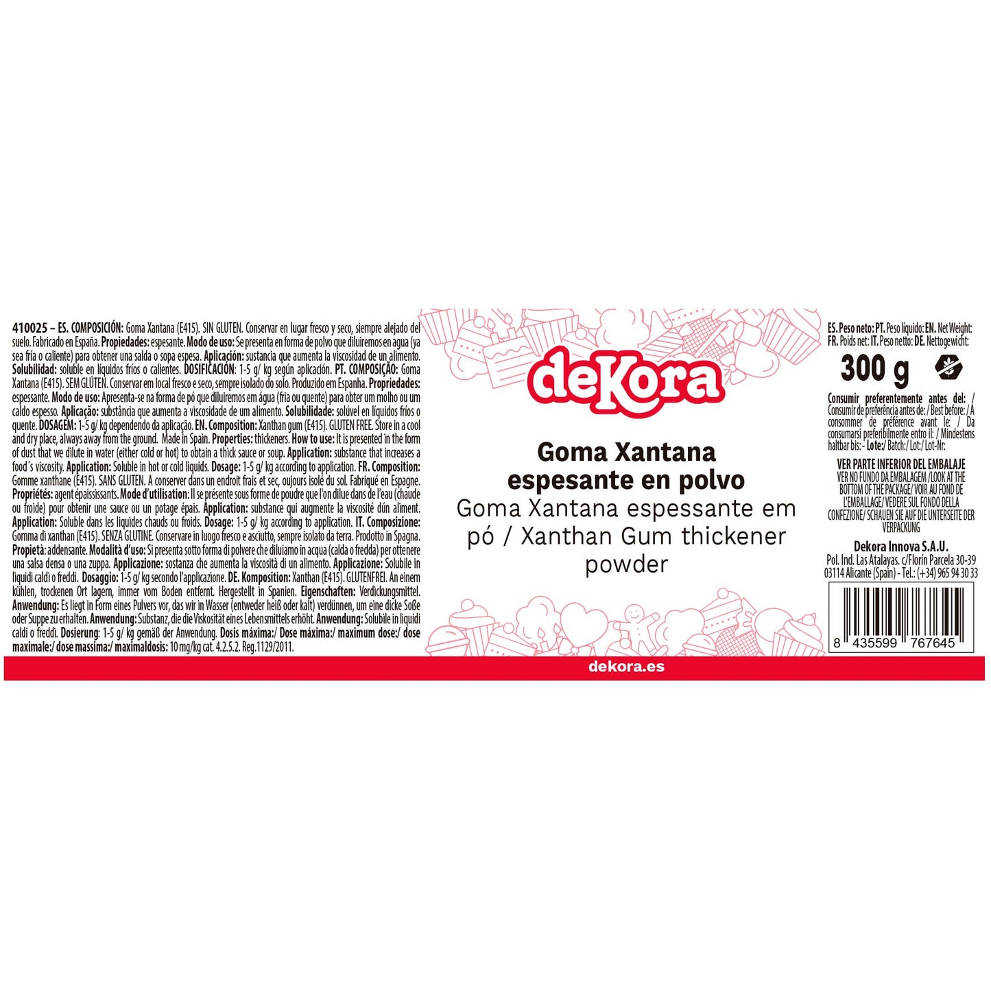 GOMME XANTHANE 300 GR