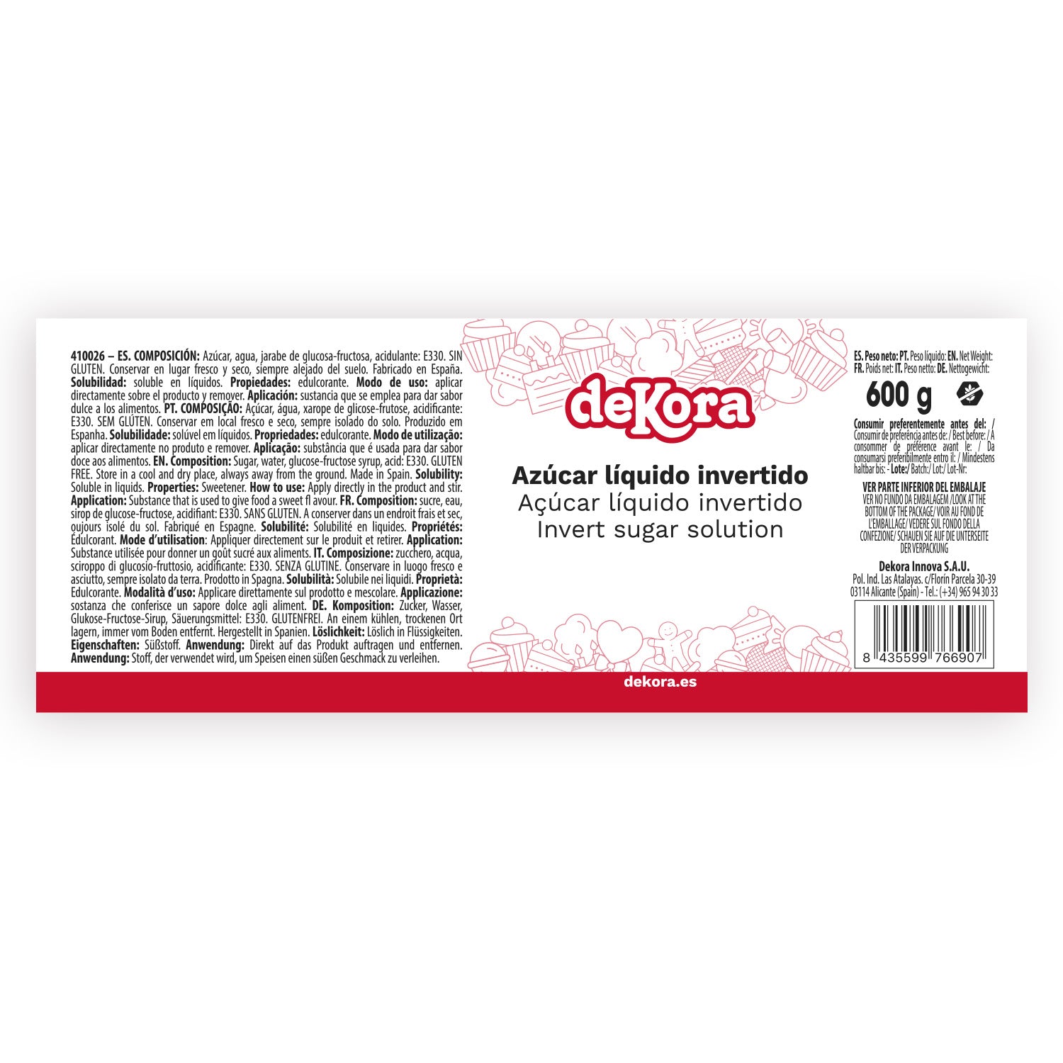 INVERT SUGAR 600G