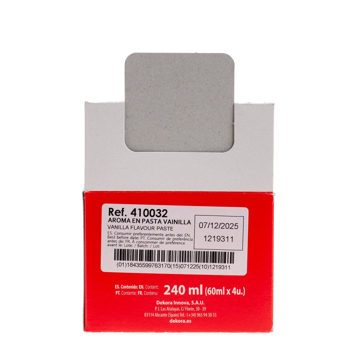 AROMA EN PASTA DE VAINILLA 60ML