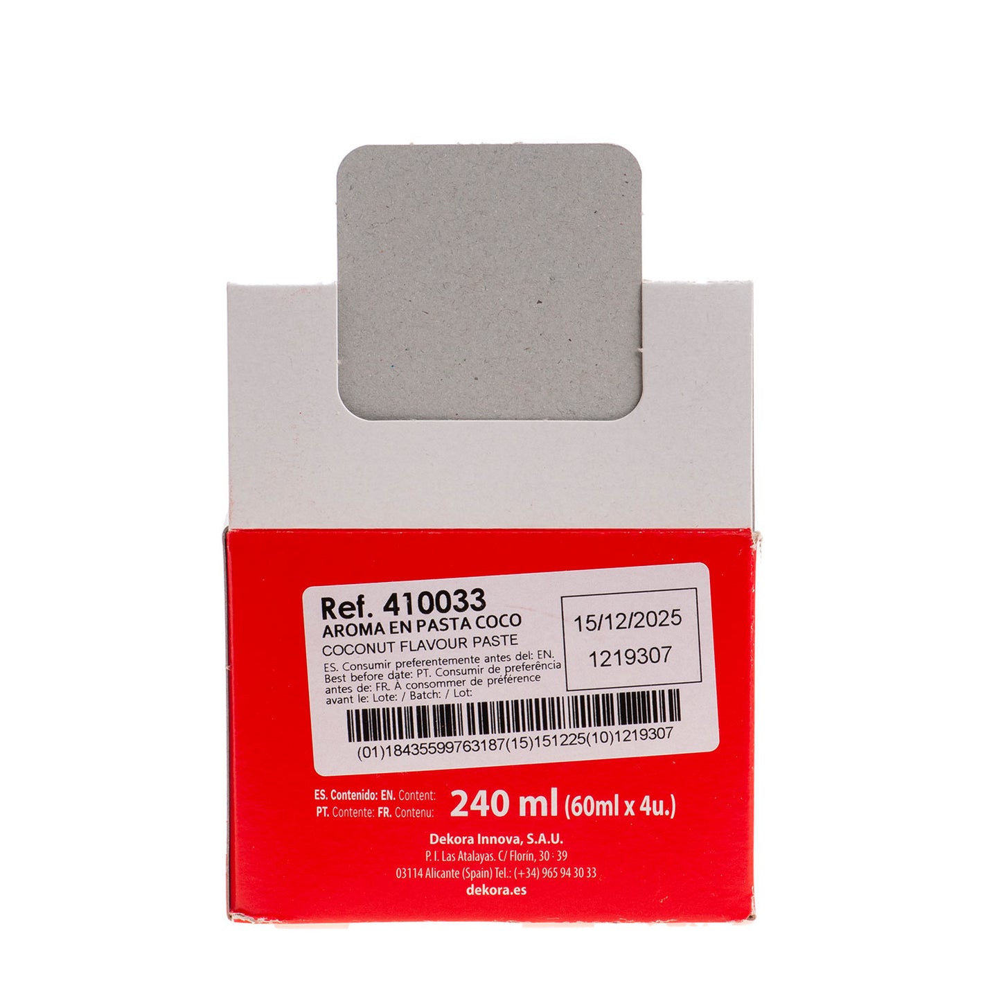 AROMA EN PASTA DE COCO 60ML