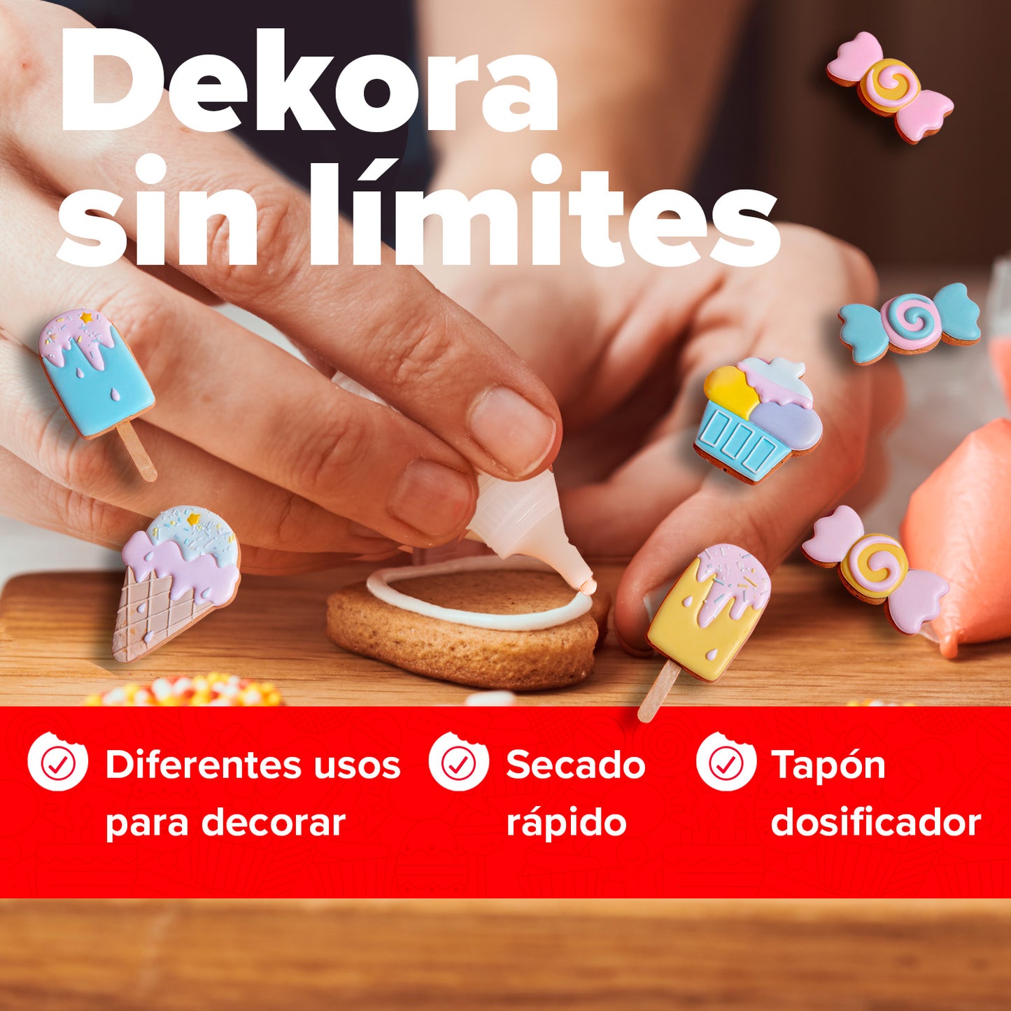 BOÎTE X 9 U COLLE COMESTIBLE 60 g