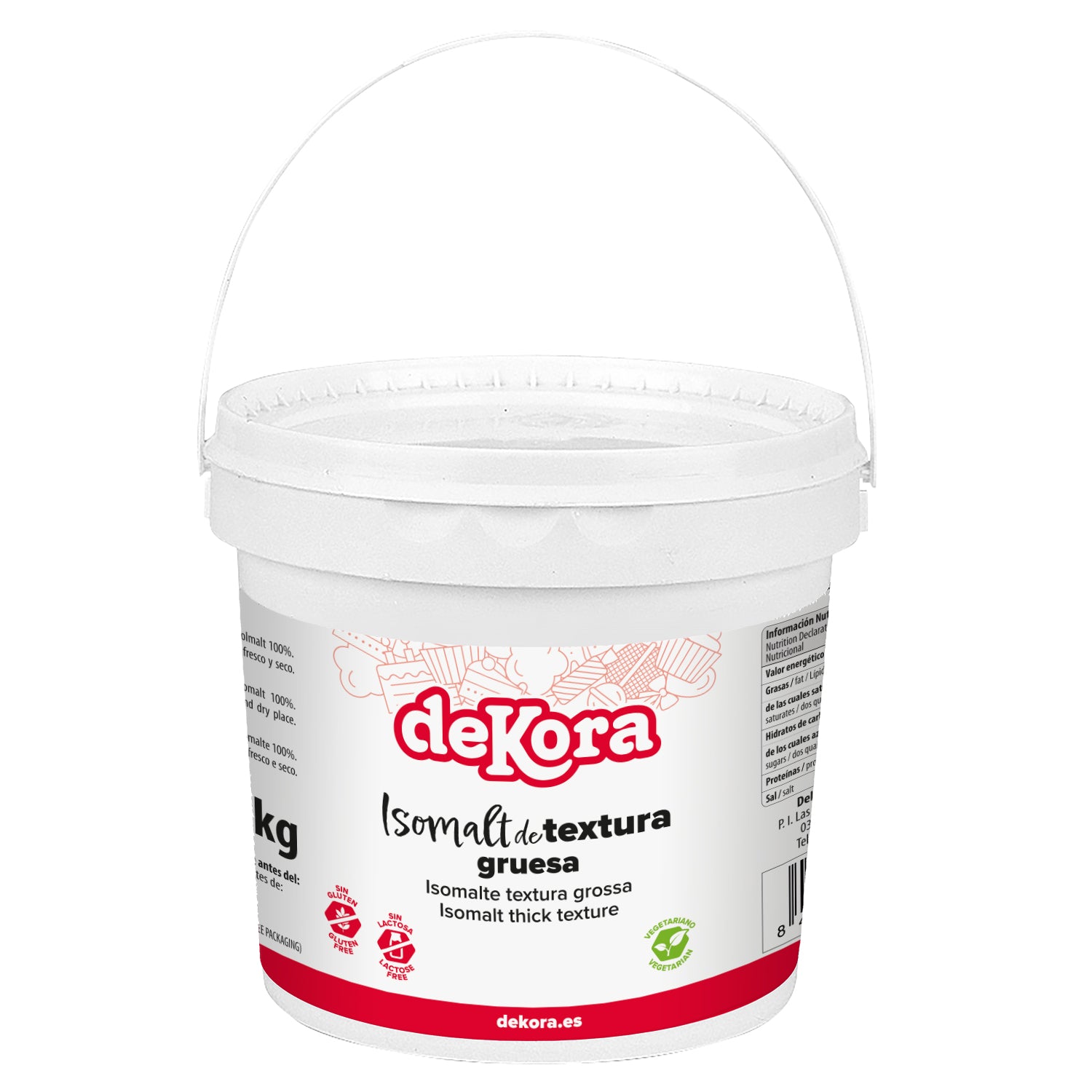 ISOMALT TEXTURA GROSSA 5KG