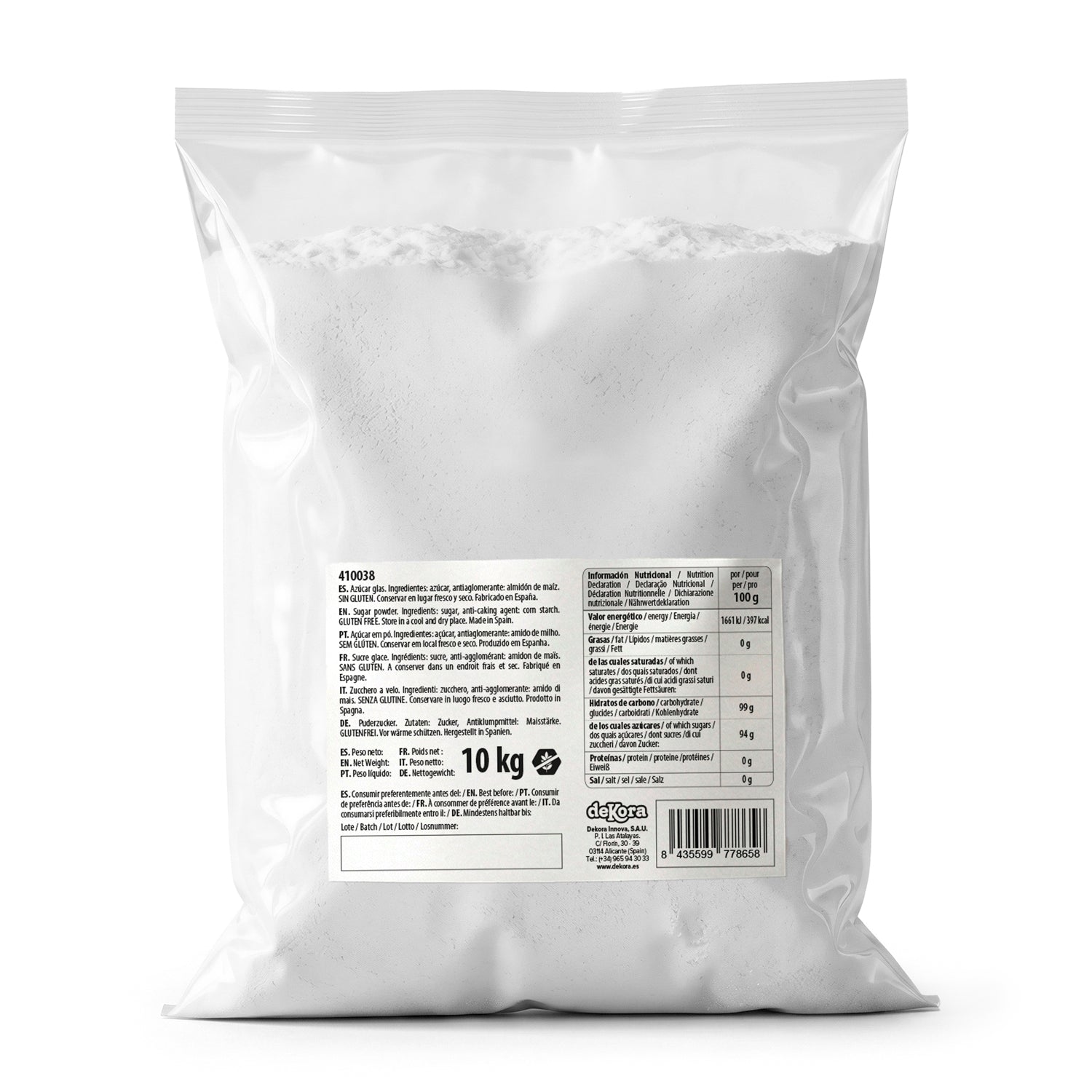 SUCRE GLACE 10KG