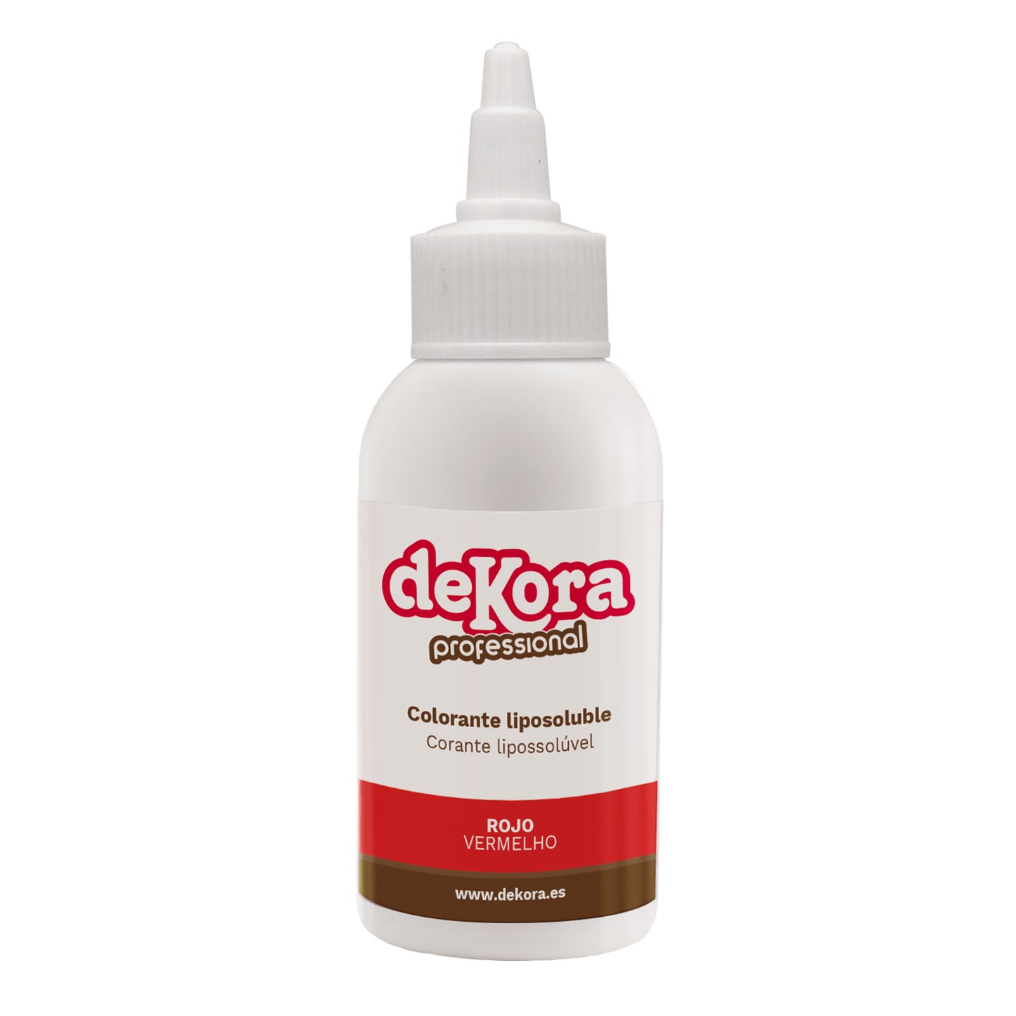 COLORANTE ALIMENTARIO LÍQUIDO LIPOSOLUBLE ROJO 100 GR