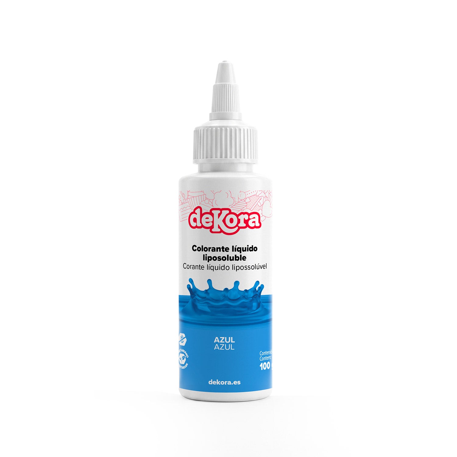 COLORANTE LIQUIDO LIPOSOLUBLE BLU AZF 100GR
