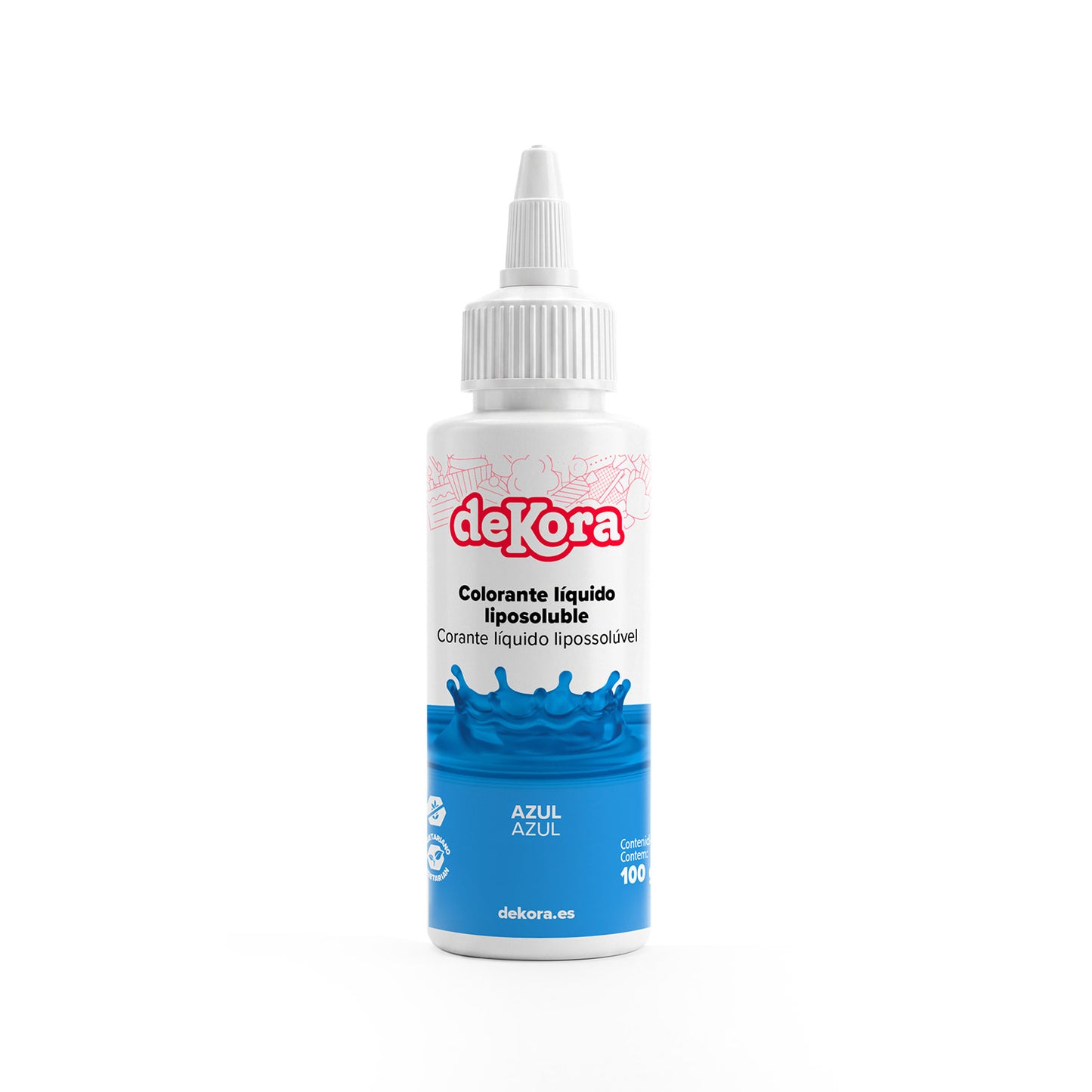 COLORANT ALIMENTAIRE LIQUIDE LIPOSOLUBLE BLEU 100 GR