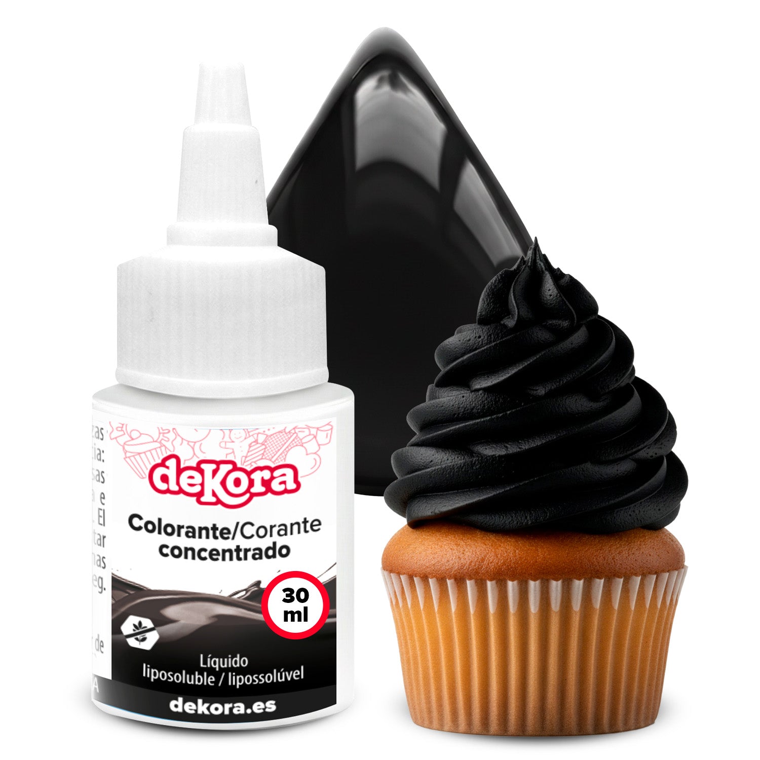 SUPER COLOR LÍQUIDO LIPOSOLÚVEL PRETO AZOFREE 30ML