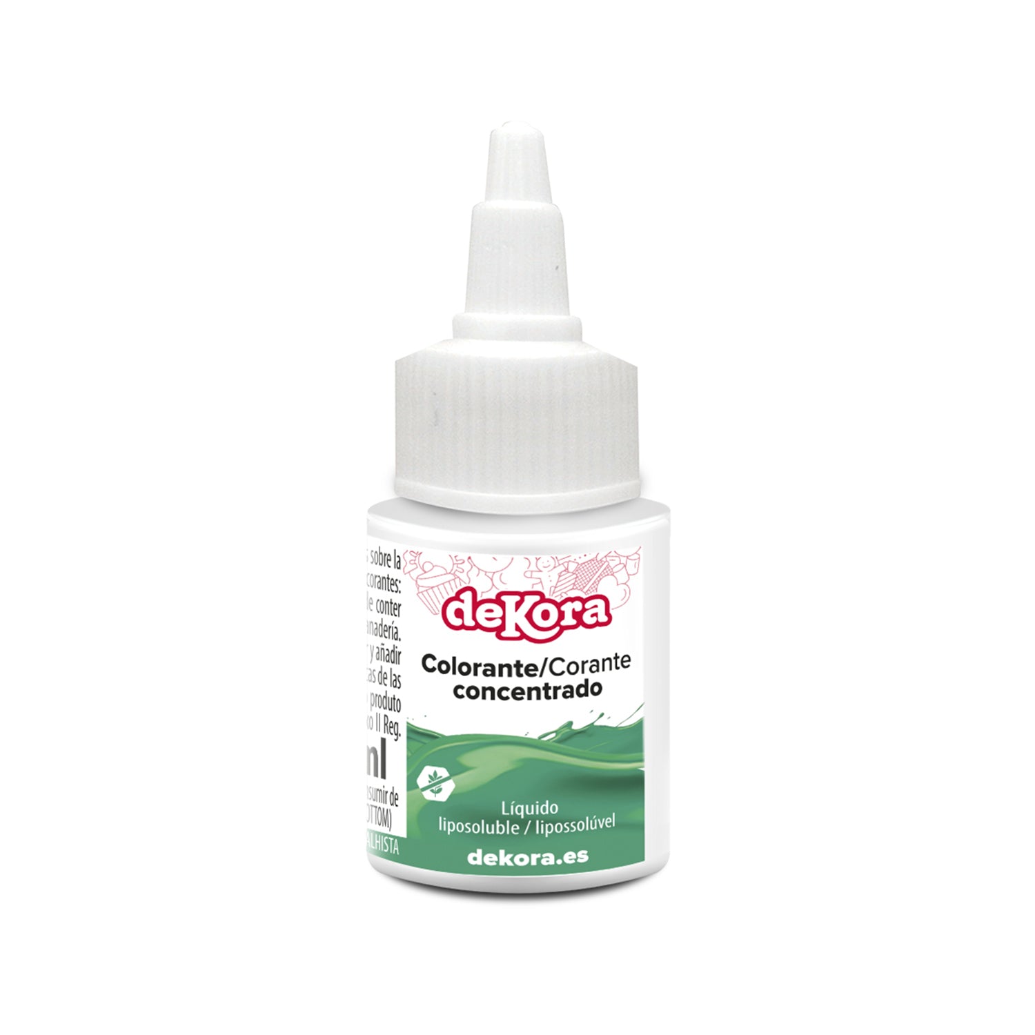 SUPER COLOR LIPOSOLUBLE LIQUIDE VERT AZOFREE 30ML