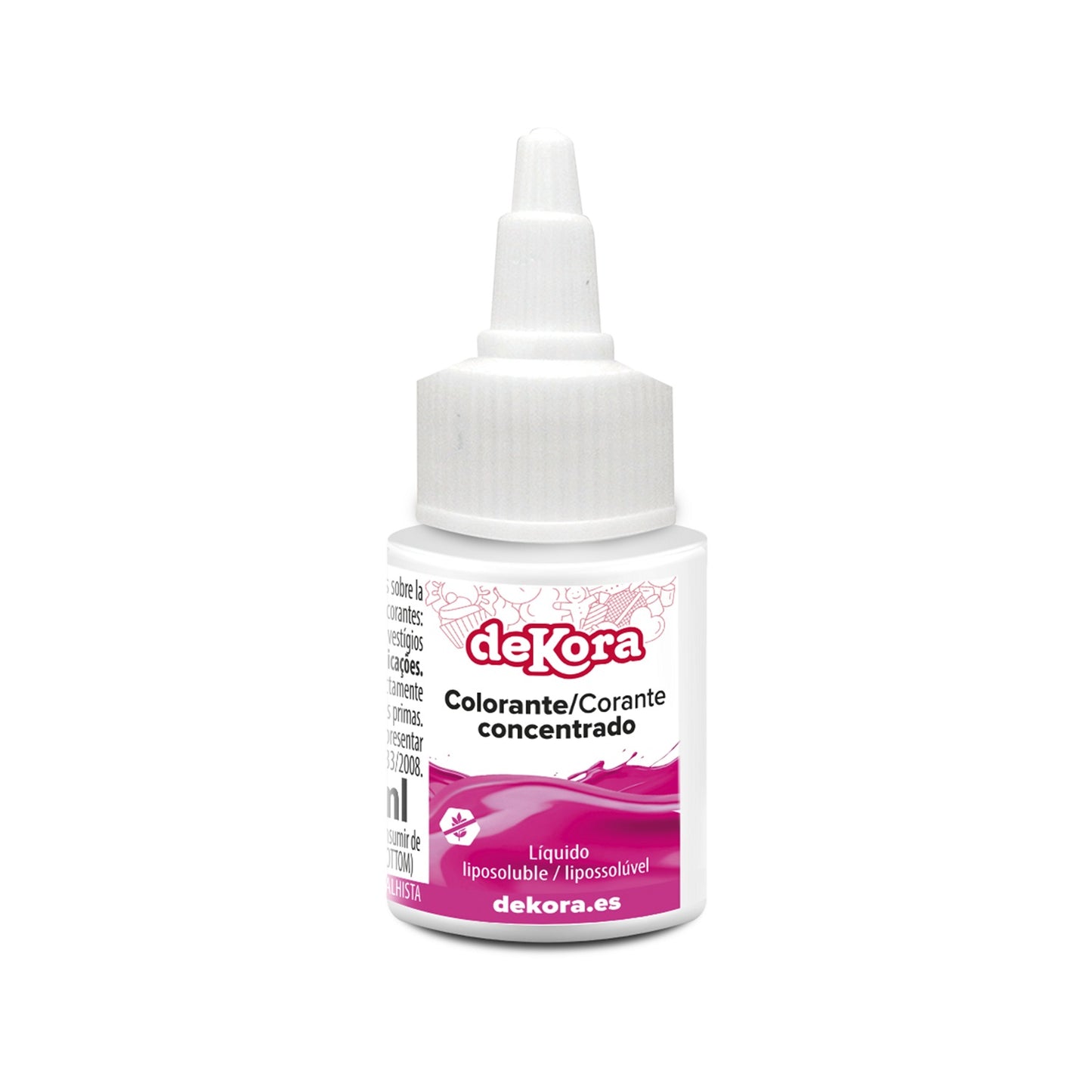 SUPER COLOR LÍQUIDO LIPOSOLÚVEL ROSA AZOFREE 30ML