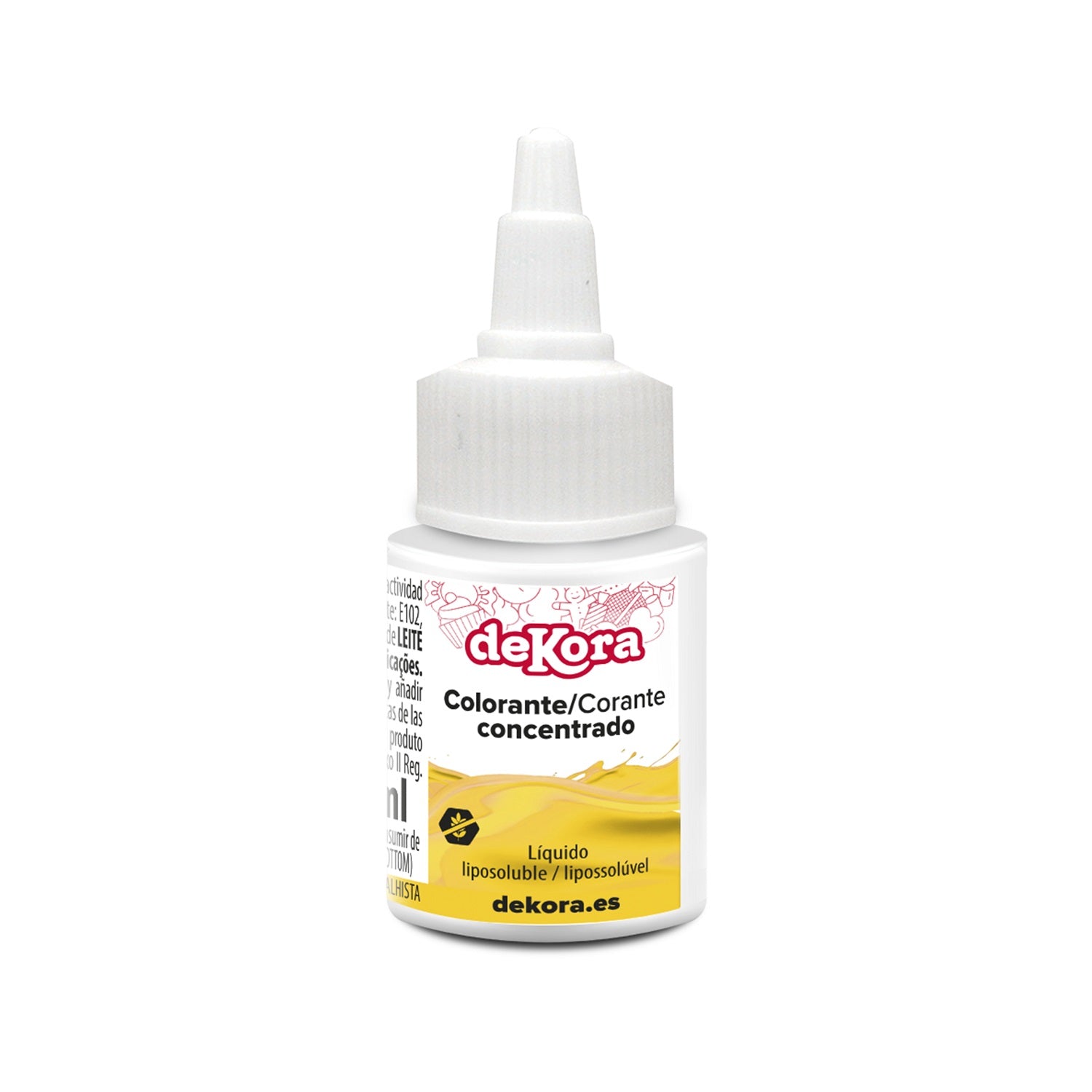 LIPOSOLUBLE LIQUID YELLOW SUPER COLOR AZOFREE 30ML