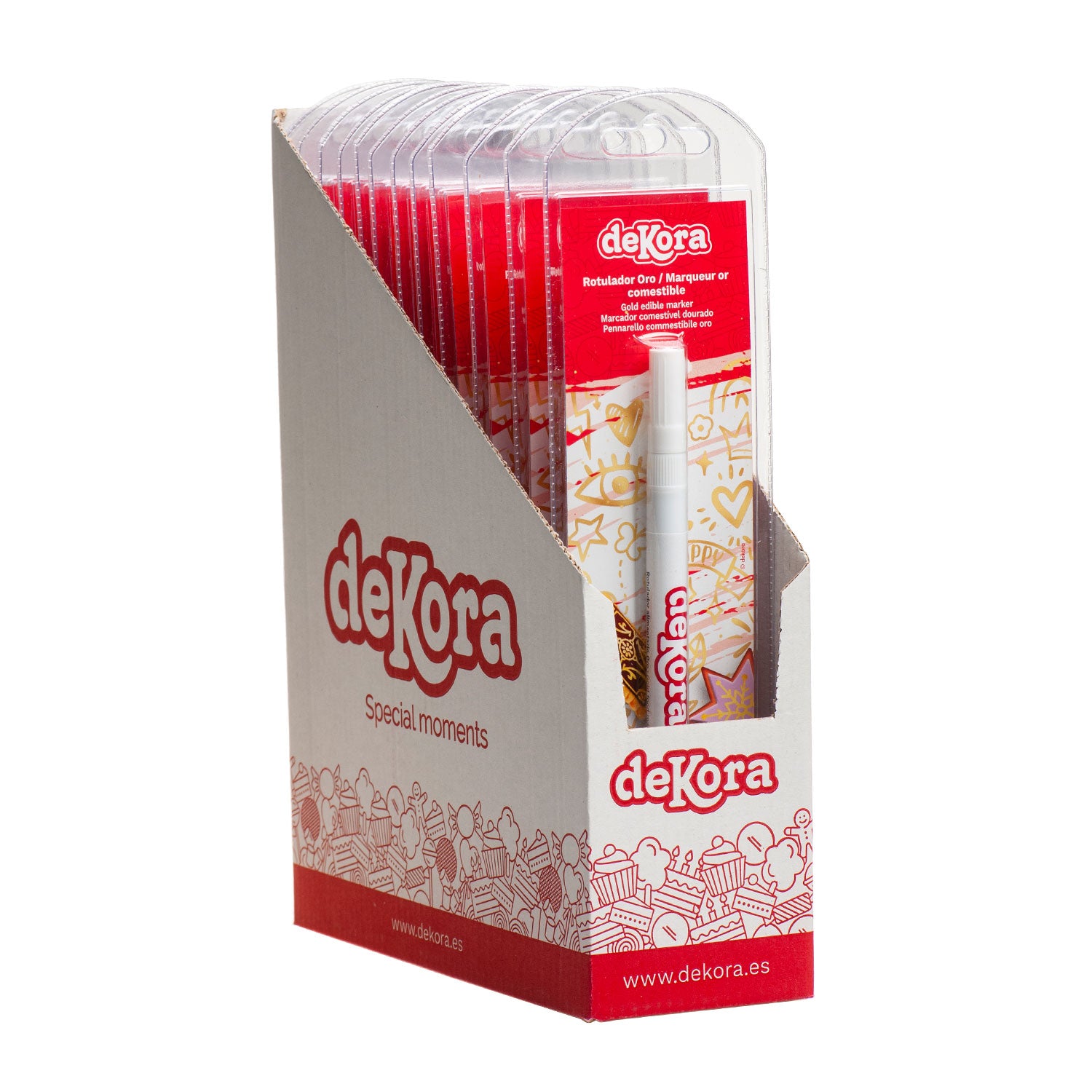 MARQUEUR ALIMENTAIRE EN OR PERLÉ