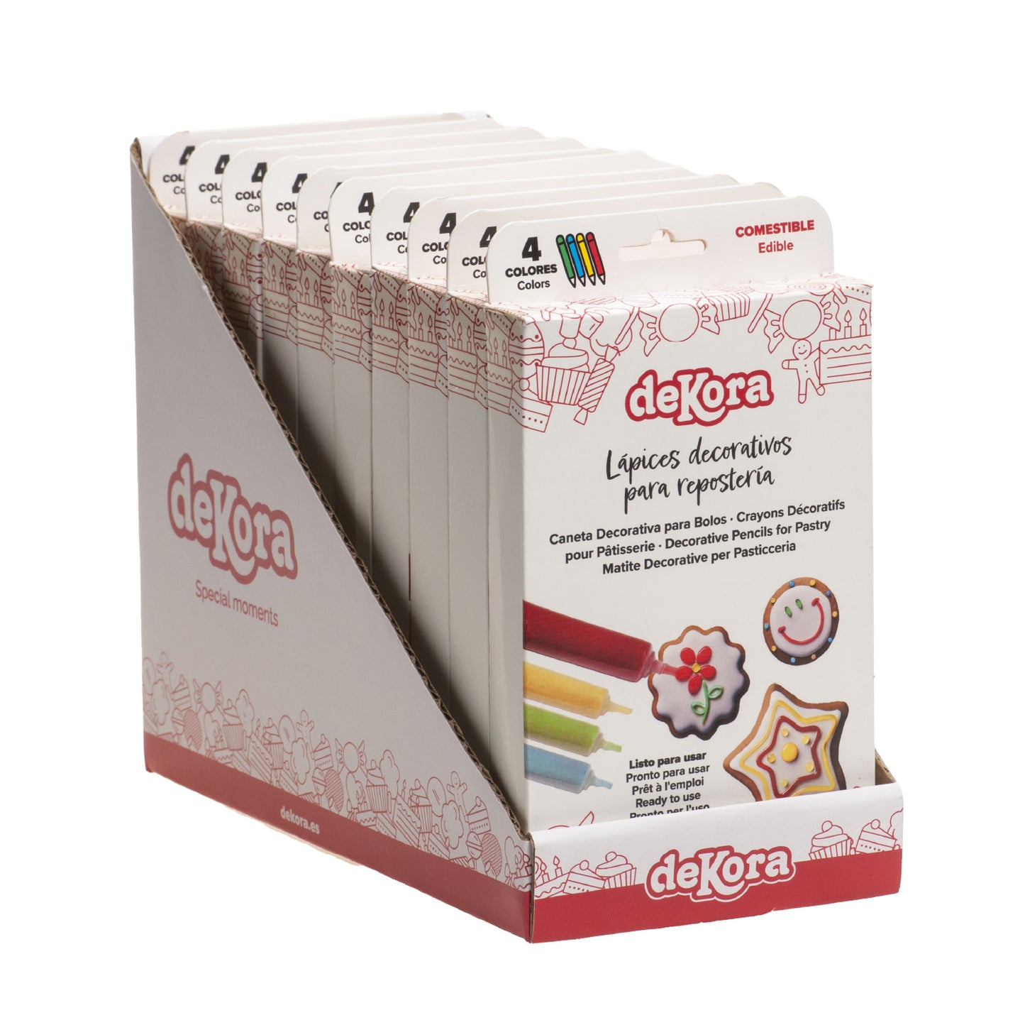 SET 4 COULEURS GEL GLACÉ (4X19G)