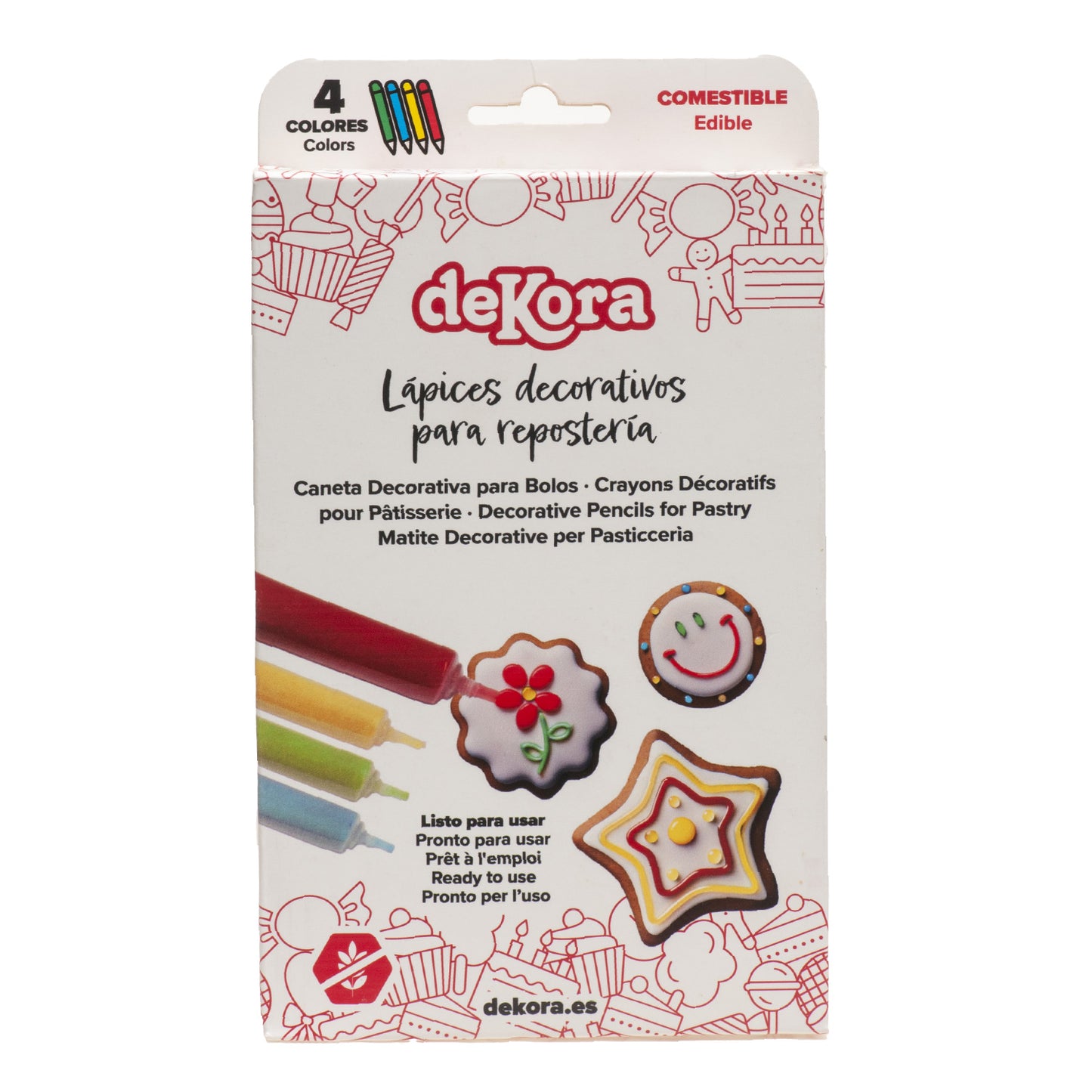 SET 4 COULEURS GEL GLACÉ (4X19G)