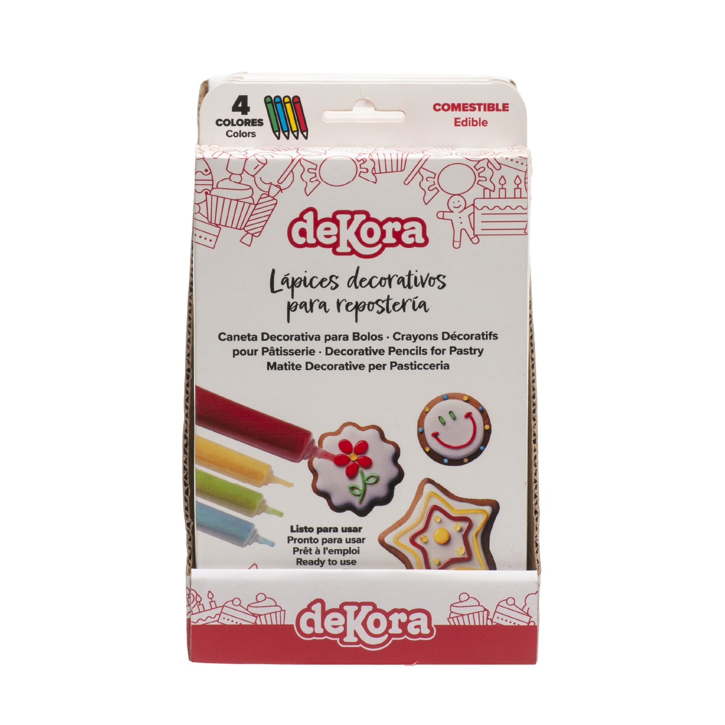 SET 4 COULEURS GEL GLACÉ (4X19G)