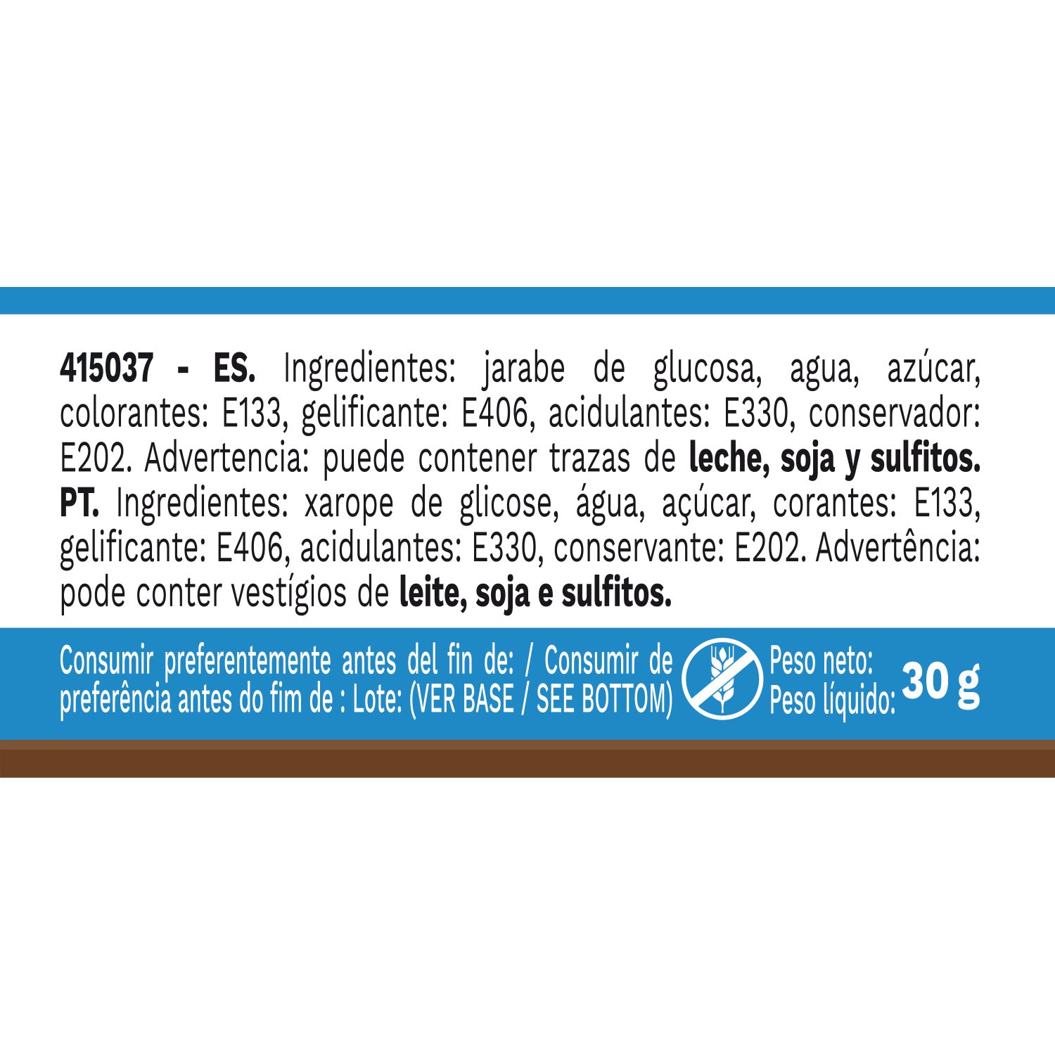 6 BLUE PASTE FOOD COLORING 30G