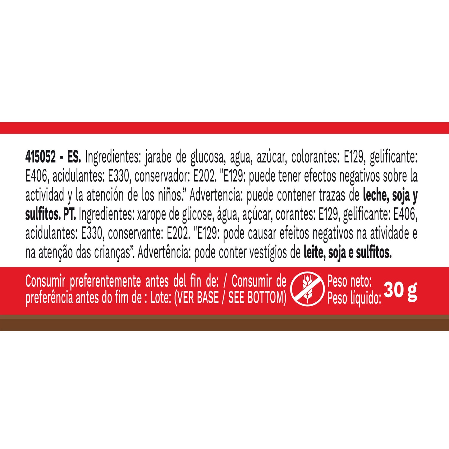 GEL COLOR ROUGE 30GR