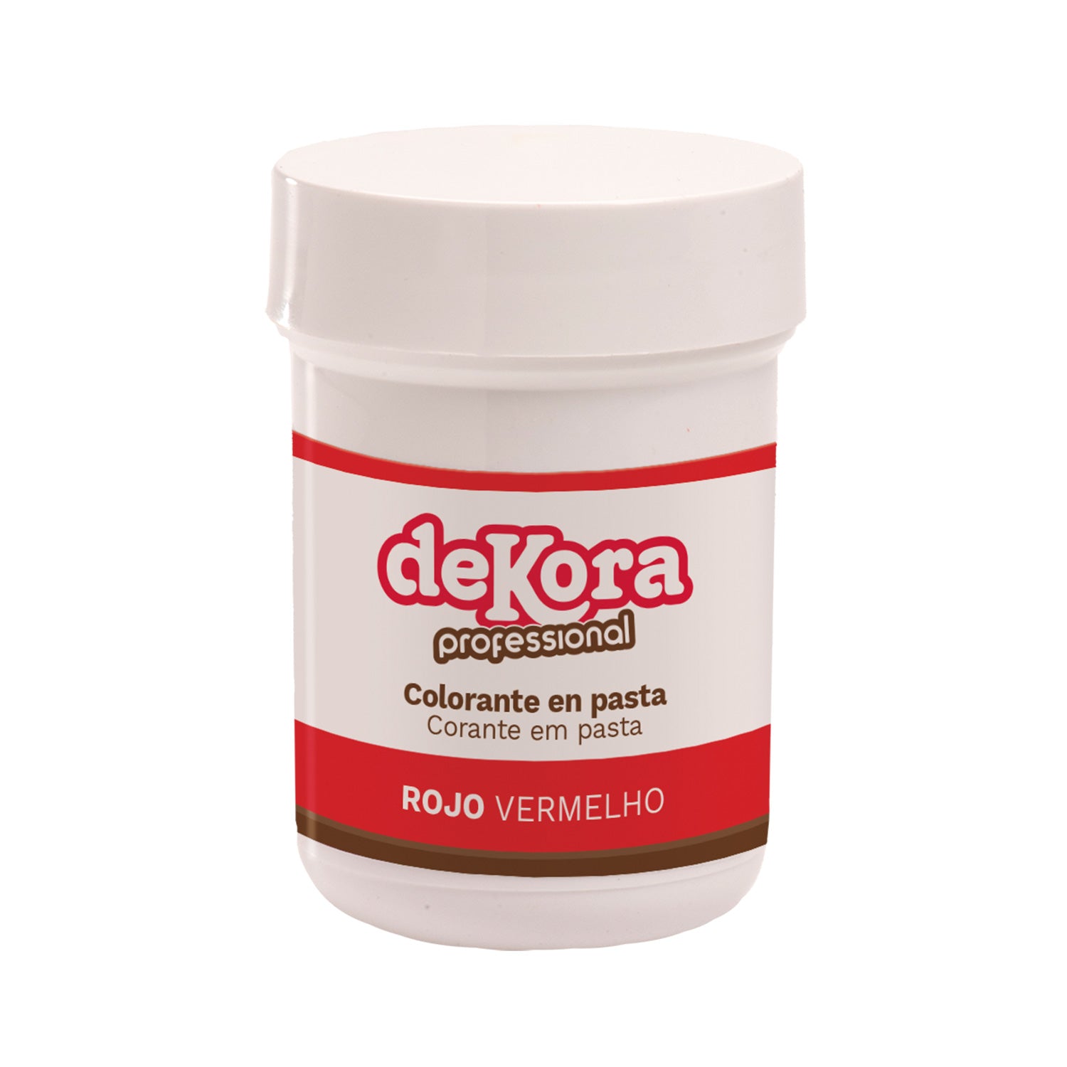 6 COLORANTE EN PASTA ROJO 30G