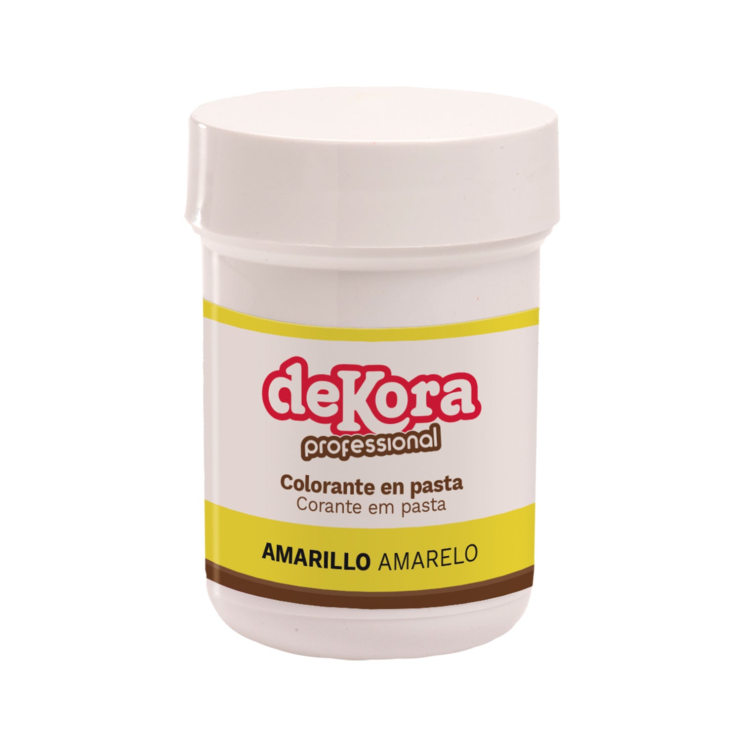 6 COLORANTE EN PASTA AMARILLO 30G