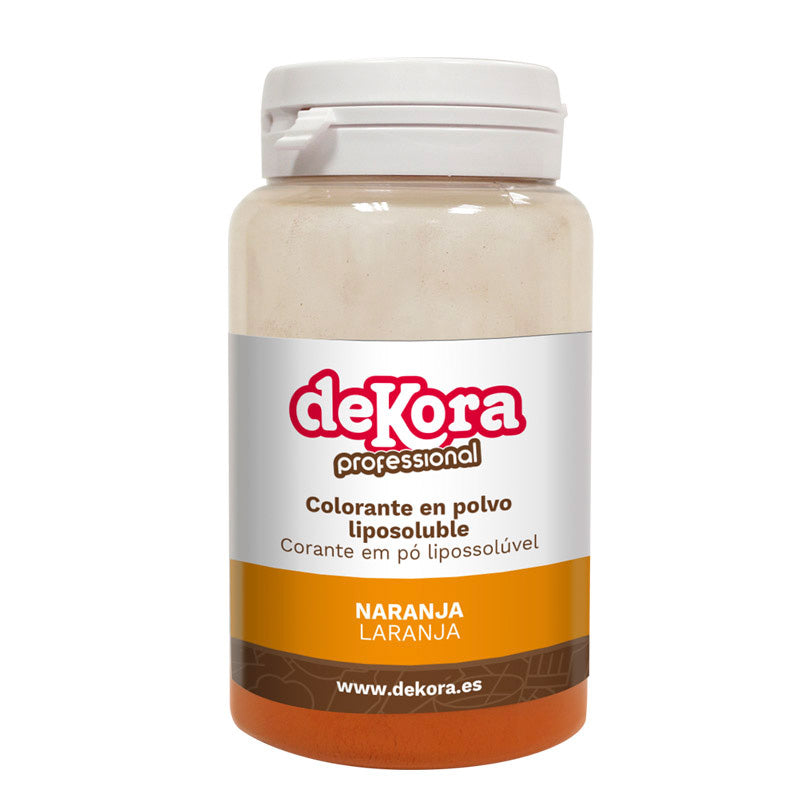 COLORANTE LIPOSOLUBLE NARANJA EN POLVO 25G