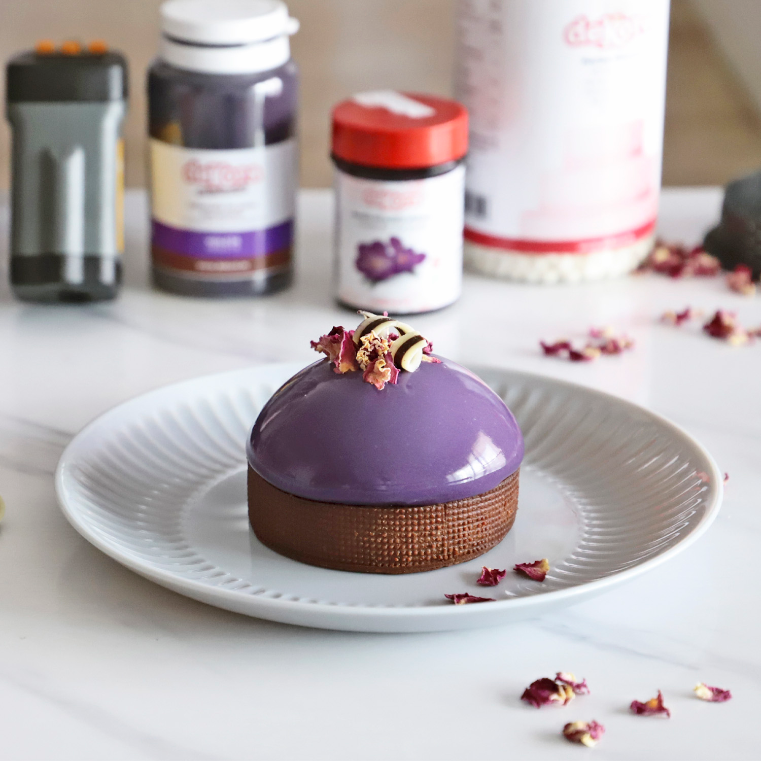 COLORANTE LIPOSOLUBLE VIOLETA EN POLVO 25G