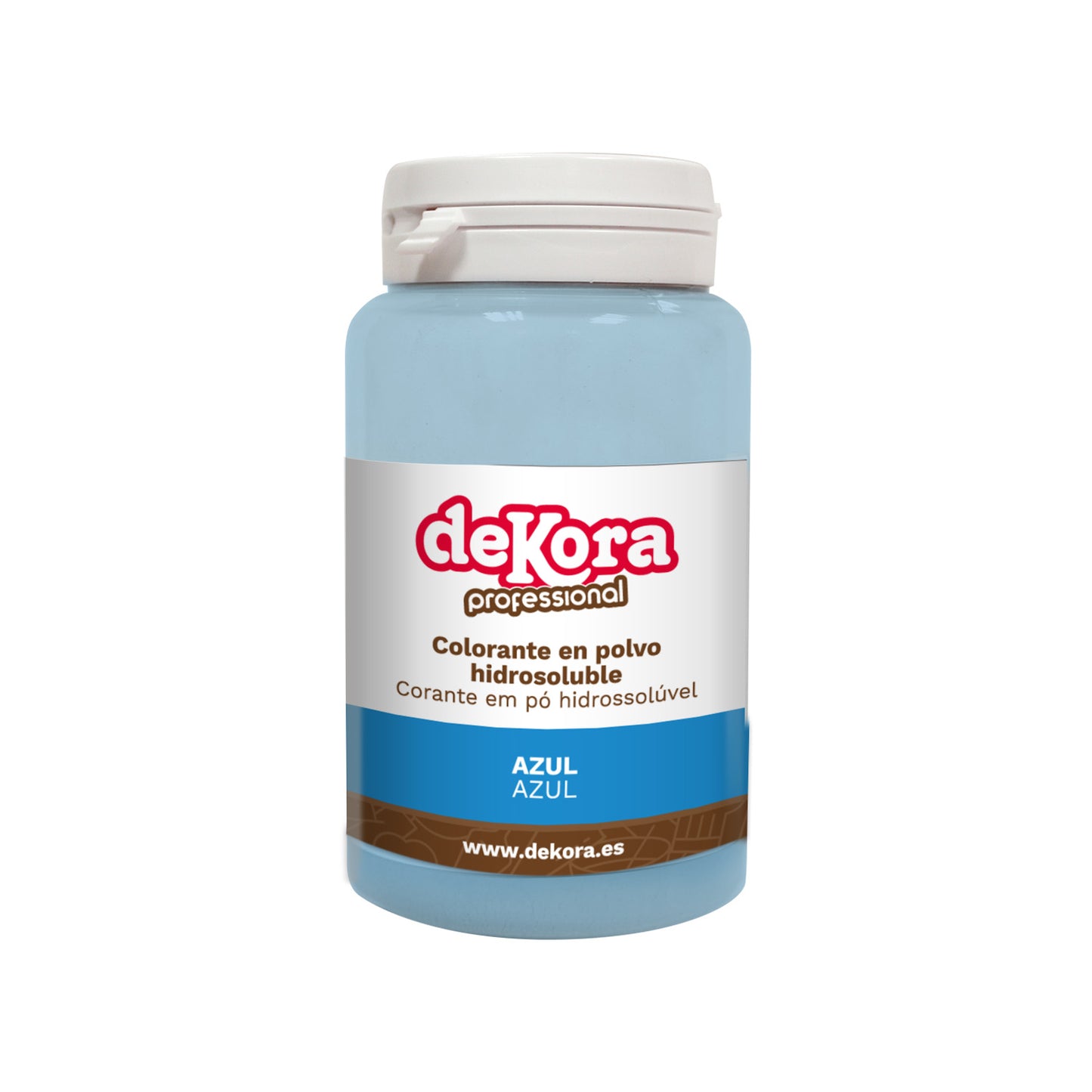 COLORANT EN POUDRE SOLUBLE DANS L'EAU BLEU 25GR