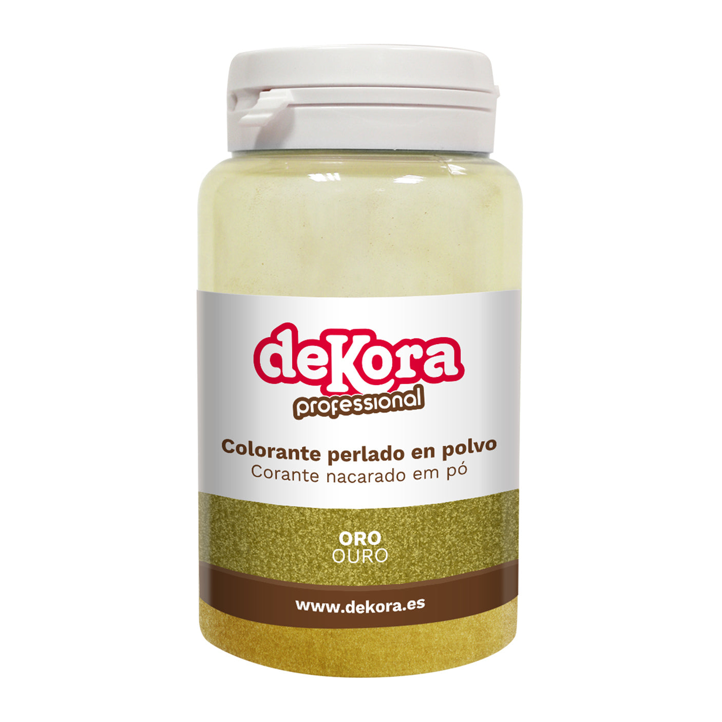 COLORANTE POLVO LIPOSOLUBLE ORO PERLADO 25G