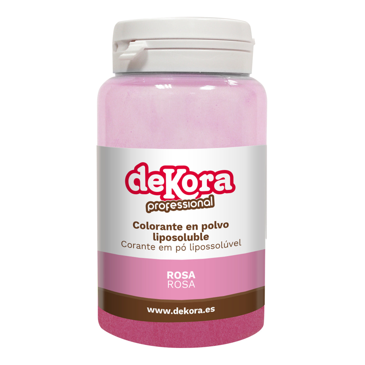 COR EM PÓ SOLÚVEL LIPOSSOLÚVEL ROSA 25GR