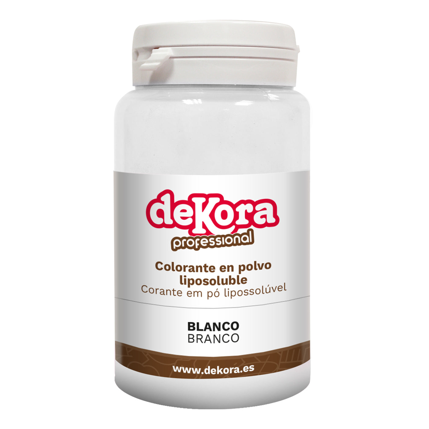 COR EM PÓ SOLÚVEL LIPOSSOLÚVEL BRANCO 25GR