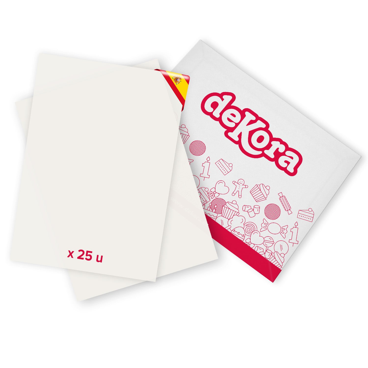 A4 EDIBLE SHEETS READY TO PRINT 21X29,7CM  ZERO