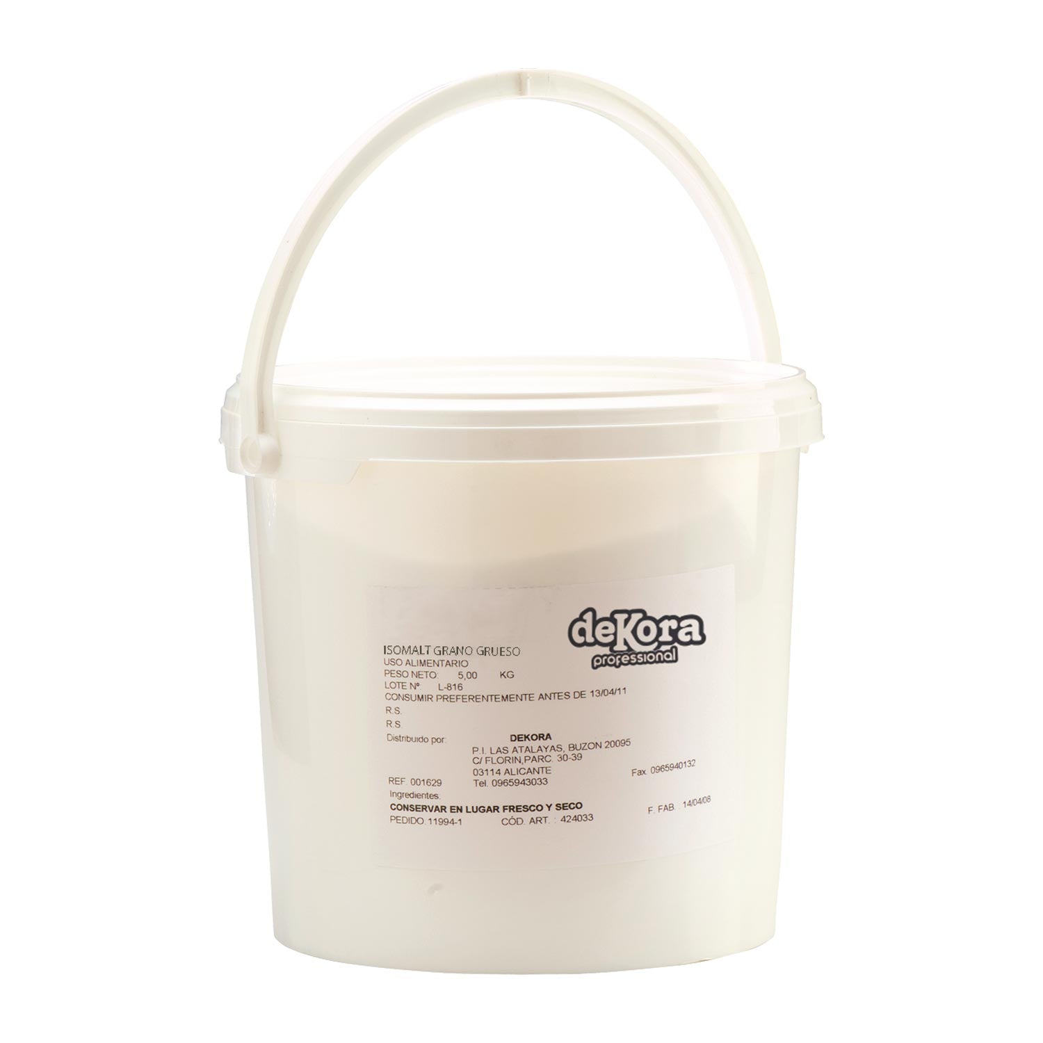 ISOMALT GROS GRAIN