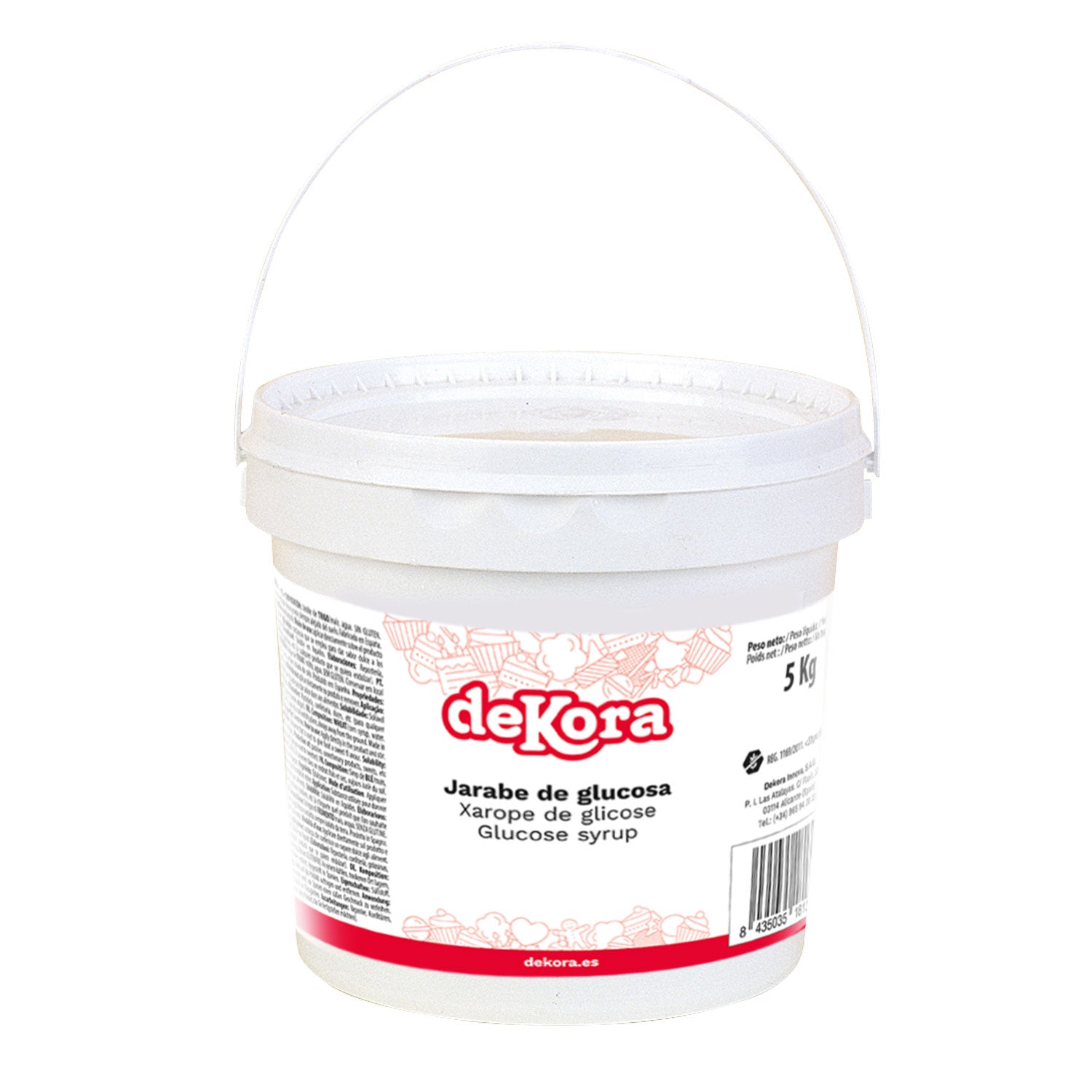 SIROP DE GLUCOSE 44º 5KG